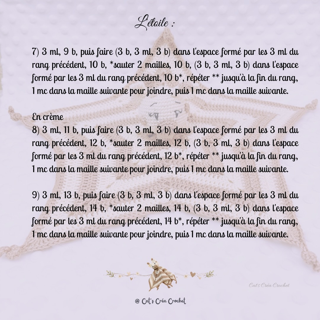 Doudou girafe au crochet - Tutoriel gratuit
