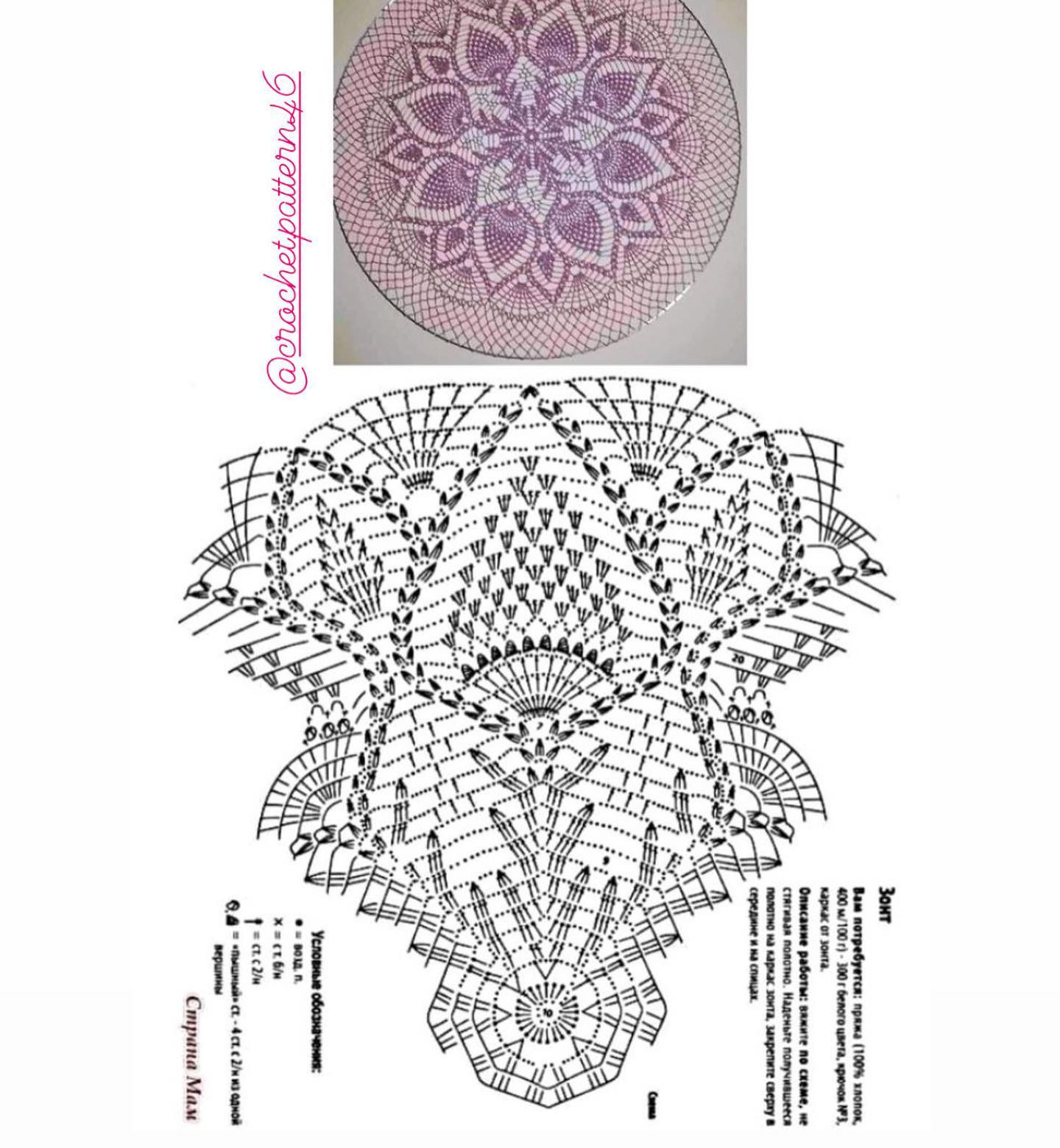 Dreamcatcher Crochet Pattern Chart: Intricate Lace Design with Tassels and Floral Motifs