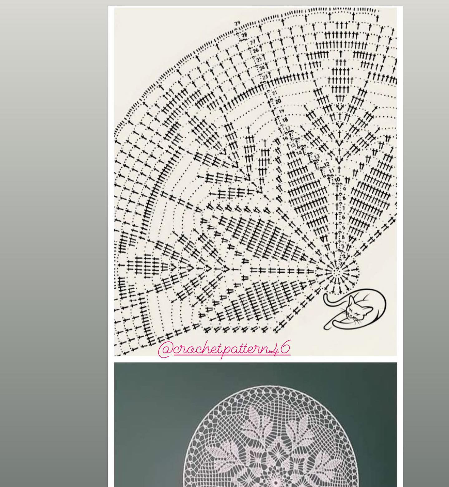 Dreamcatcher Crochet Pattern Chart: Intricate Lace Design with Tassels and Floral Motifs