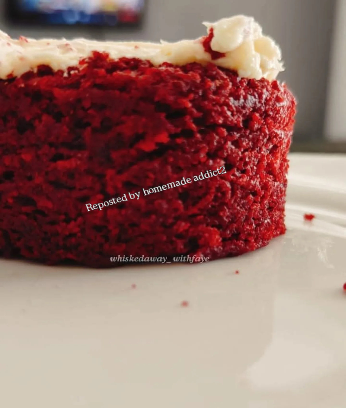 Eggless Red Velvet Cake Recipe with Cream Cheese Frosting