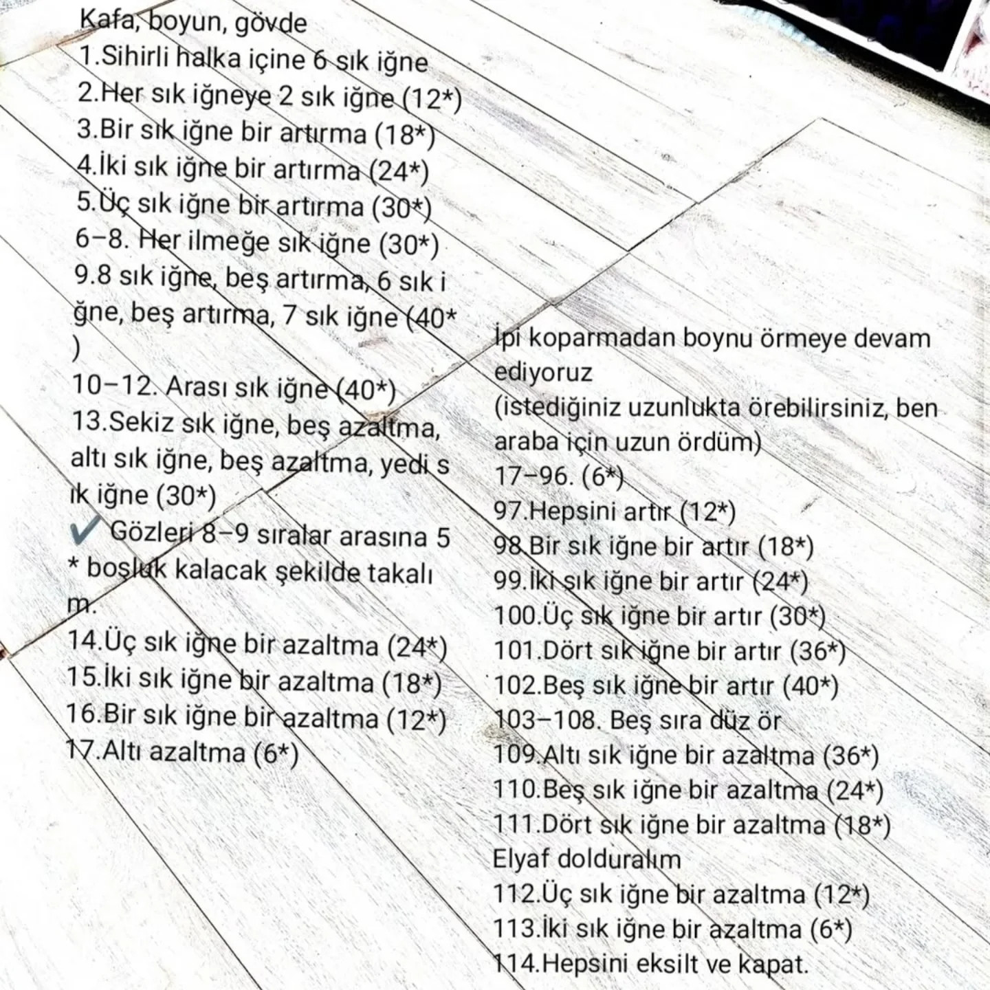 Eşek Charm Tarifi: Hızlı Örgü Deseni ve Adım Adım Şemalar