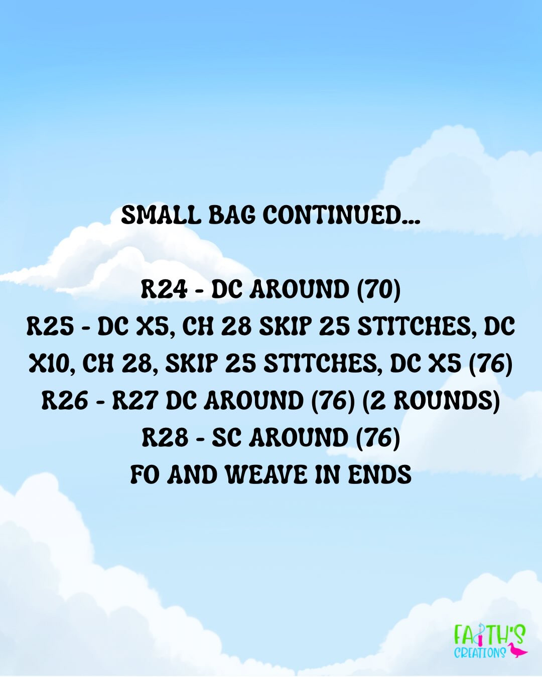 Everyday Market Bag Free Crochet Pattern: Small and X-Large Sizes