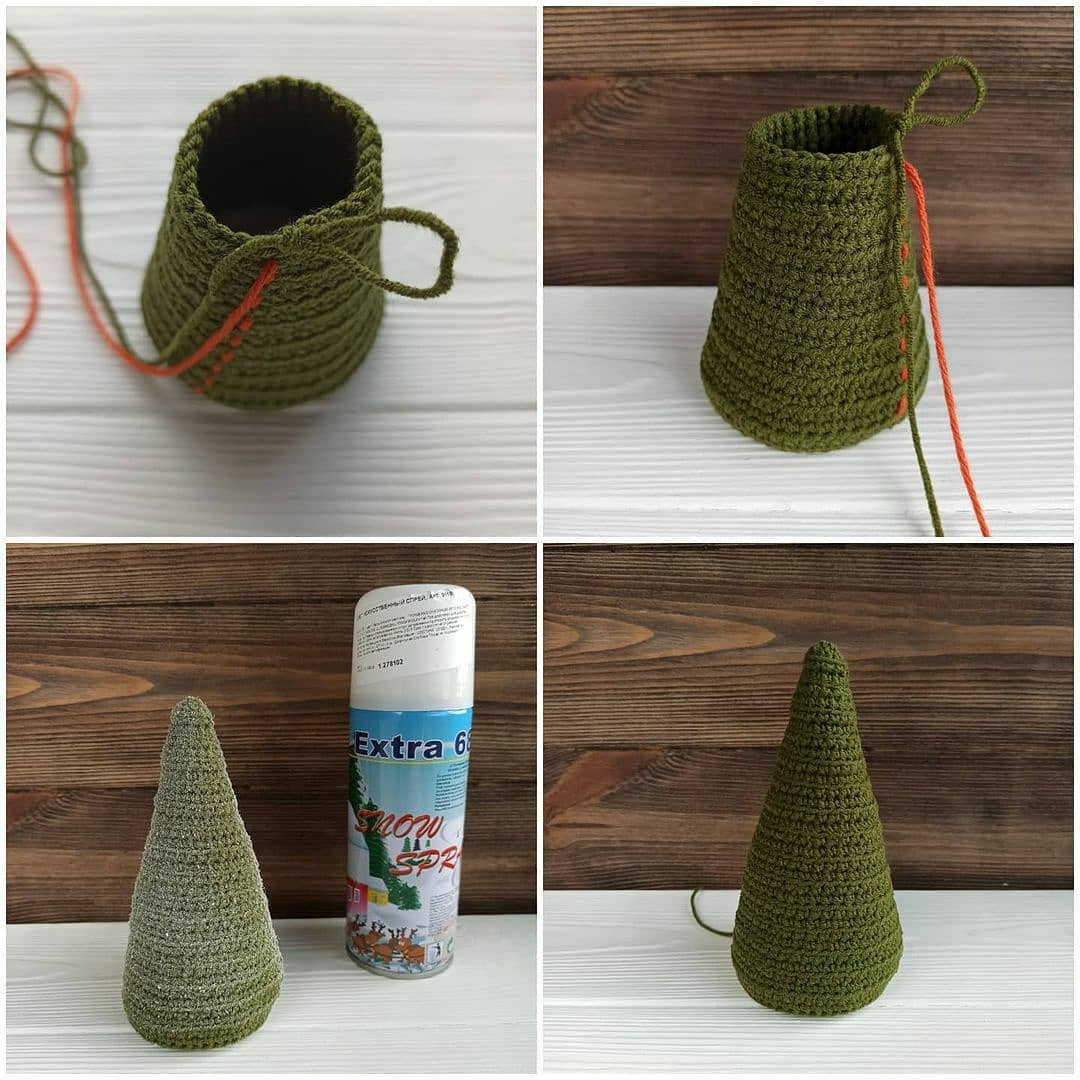 Free Amigurumi Crochet Pattern: Christmas Tree by ToysByValerie