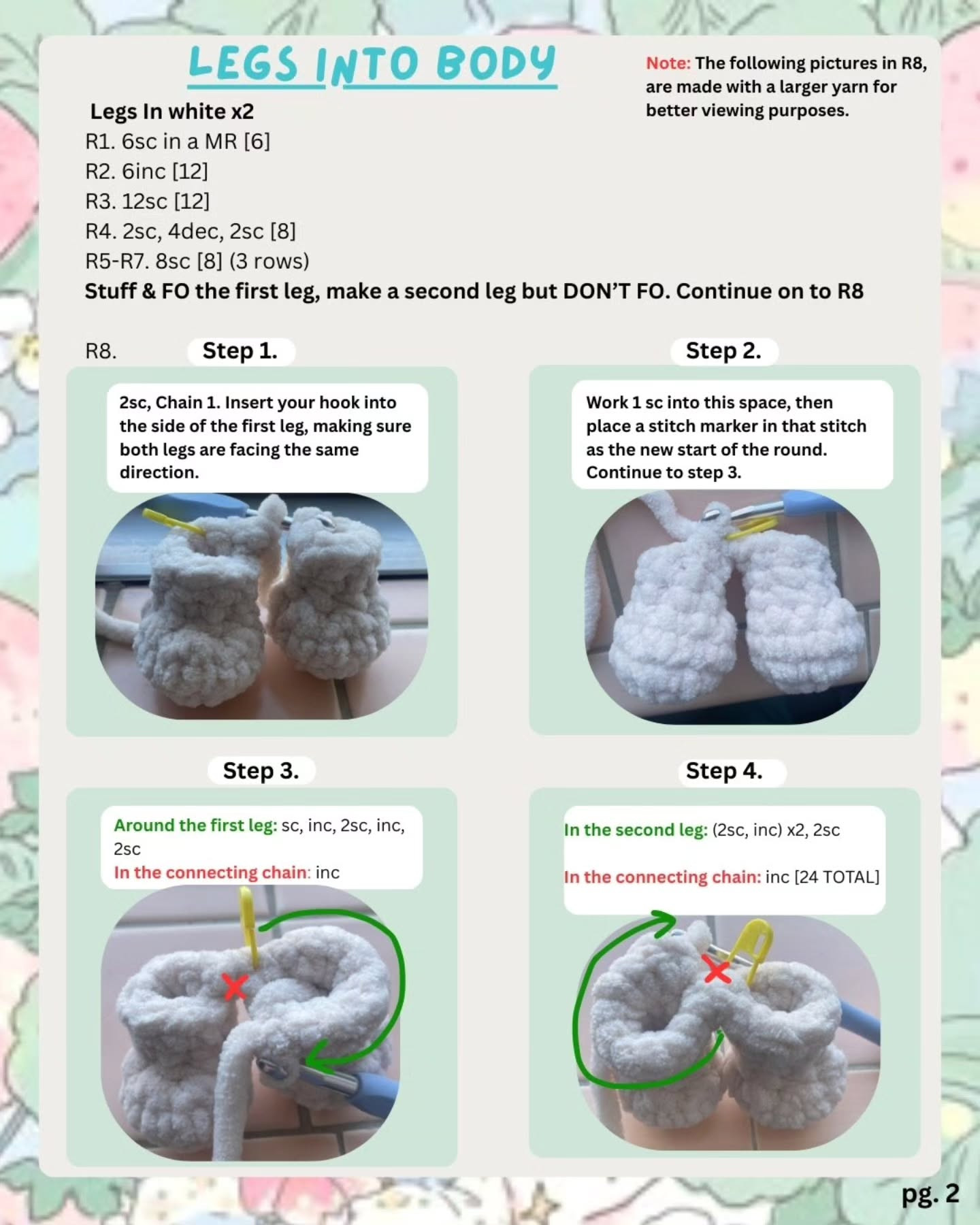 Free Baby Kitten Crochet Pattern: Easy Amigurumi Tutorial with Materials and Step-by-Step Instructions