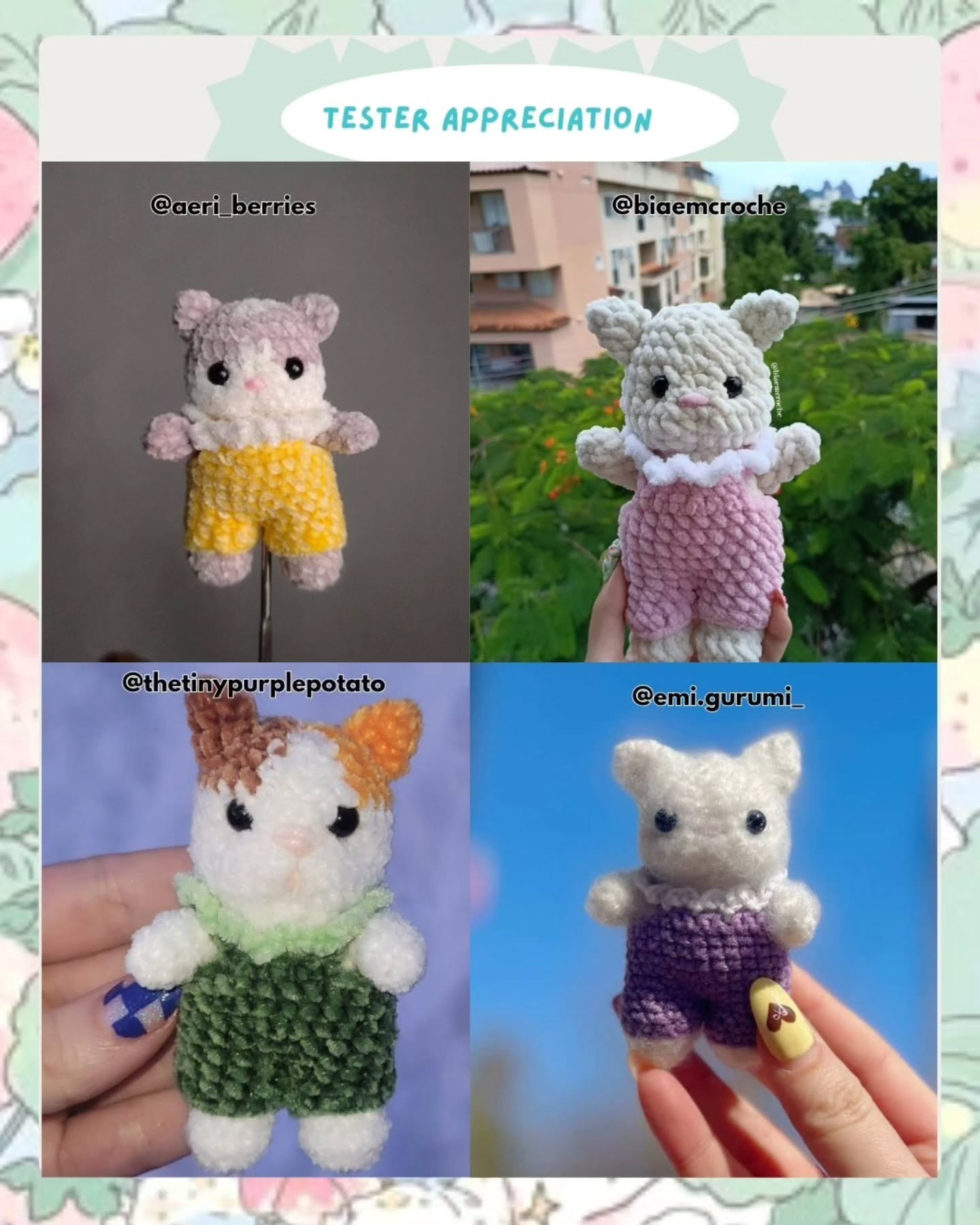 Free Baby Kitten Crochet Pattern: Easy Amigurumi Tutorial with Materials and Step-by-Step Instructions
