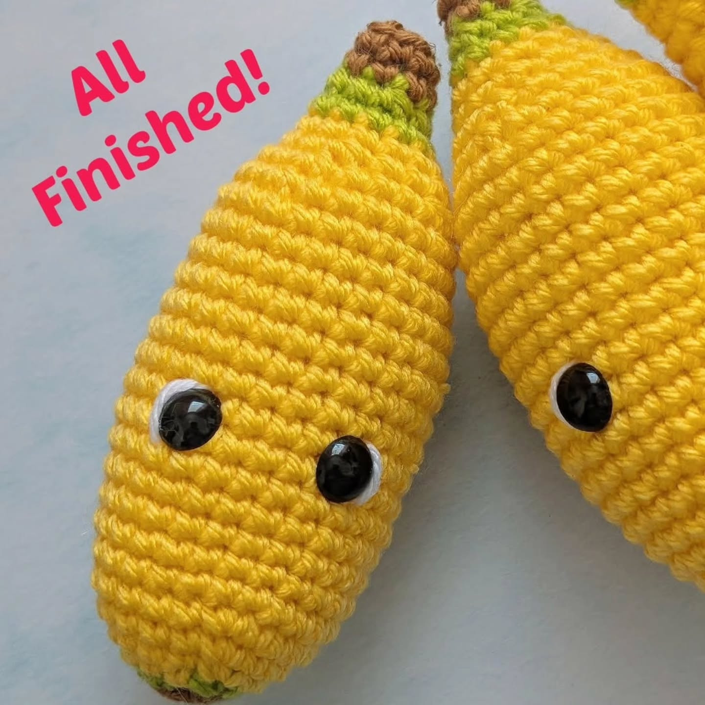 Free Banana Amigurumi Crochet Pattern by Storybook Crochet