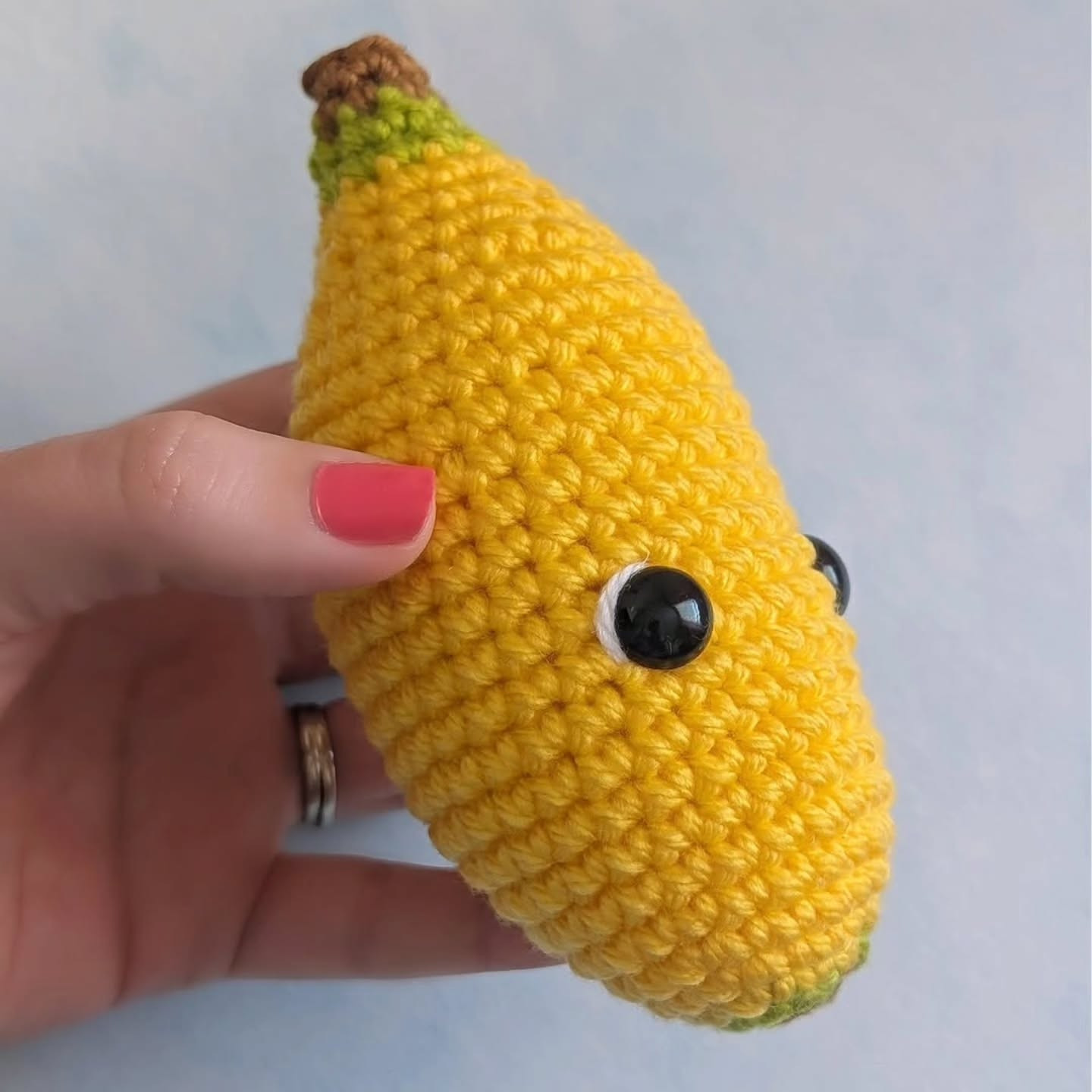 Free Banana Amigurumi Crochet Pattern by Storybook Crochet