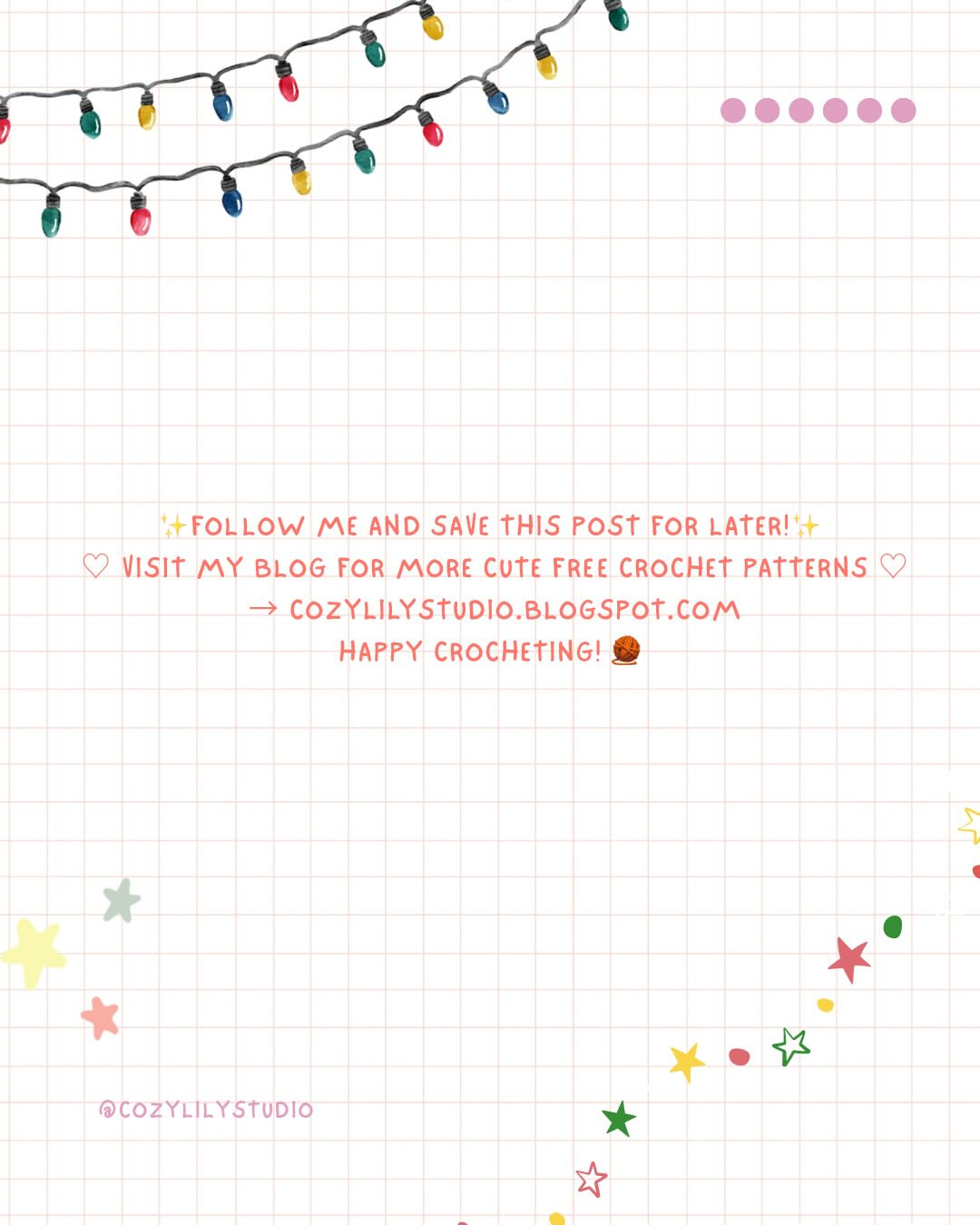 Free Christmas Crochet Patterns: Mini Tree, Star, Gift Boxes and Ornaments