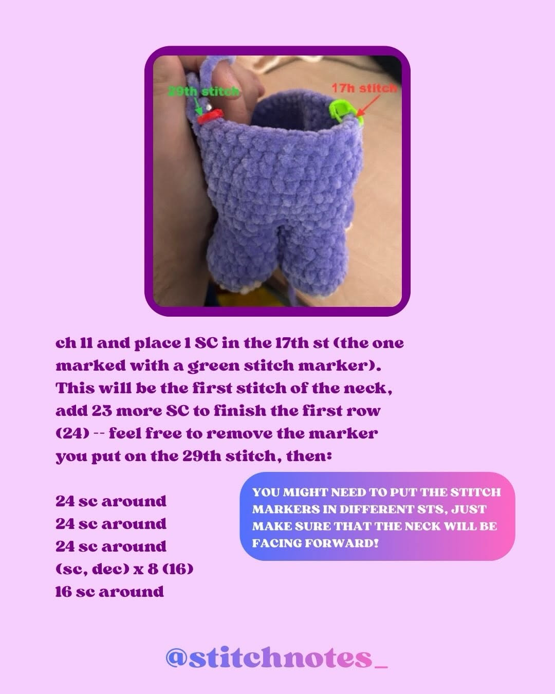 Free Crochet Alpaca Pattern: Almost No-Sew Amigurumi Doll Tutorial by Stitchnotes