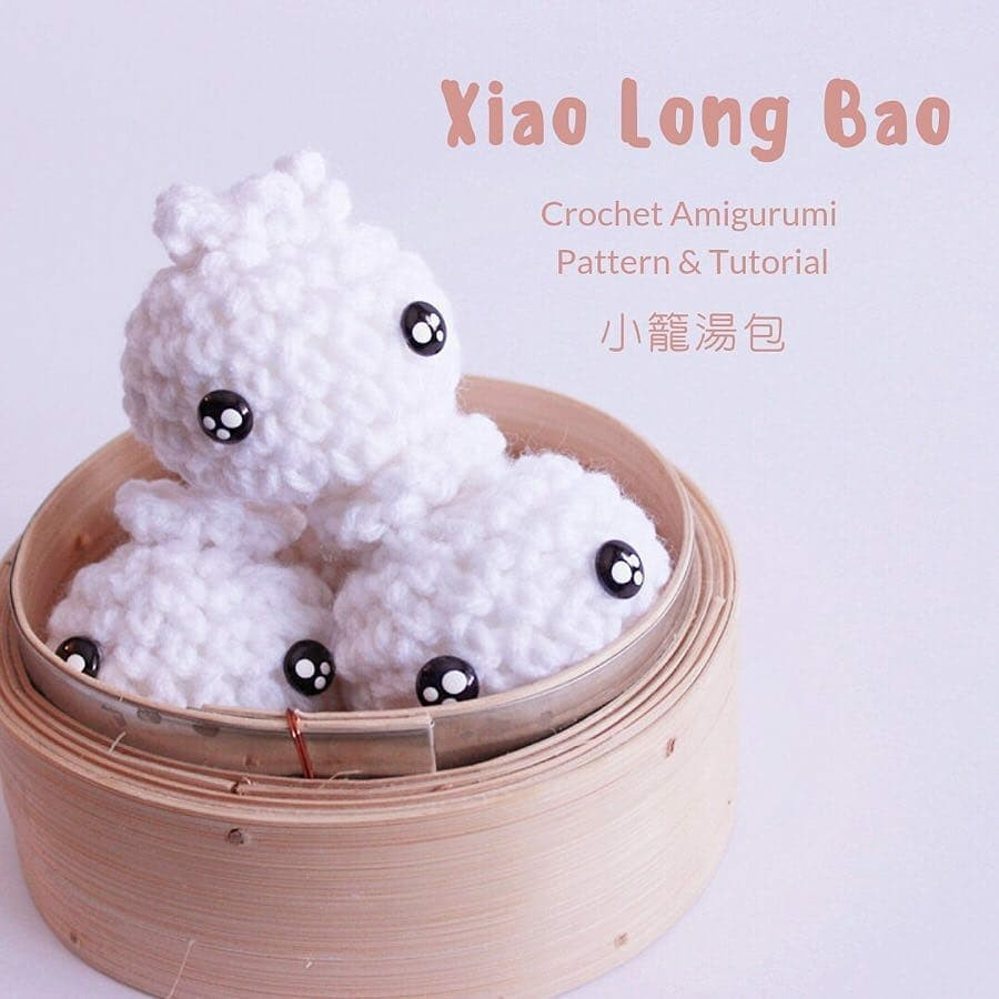Free Crochet Amigurumi Pattern: Xiao Long Bao