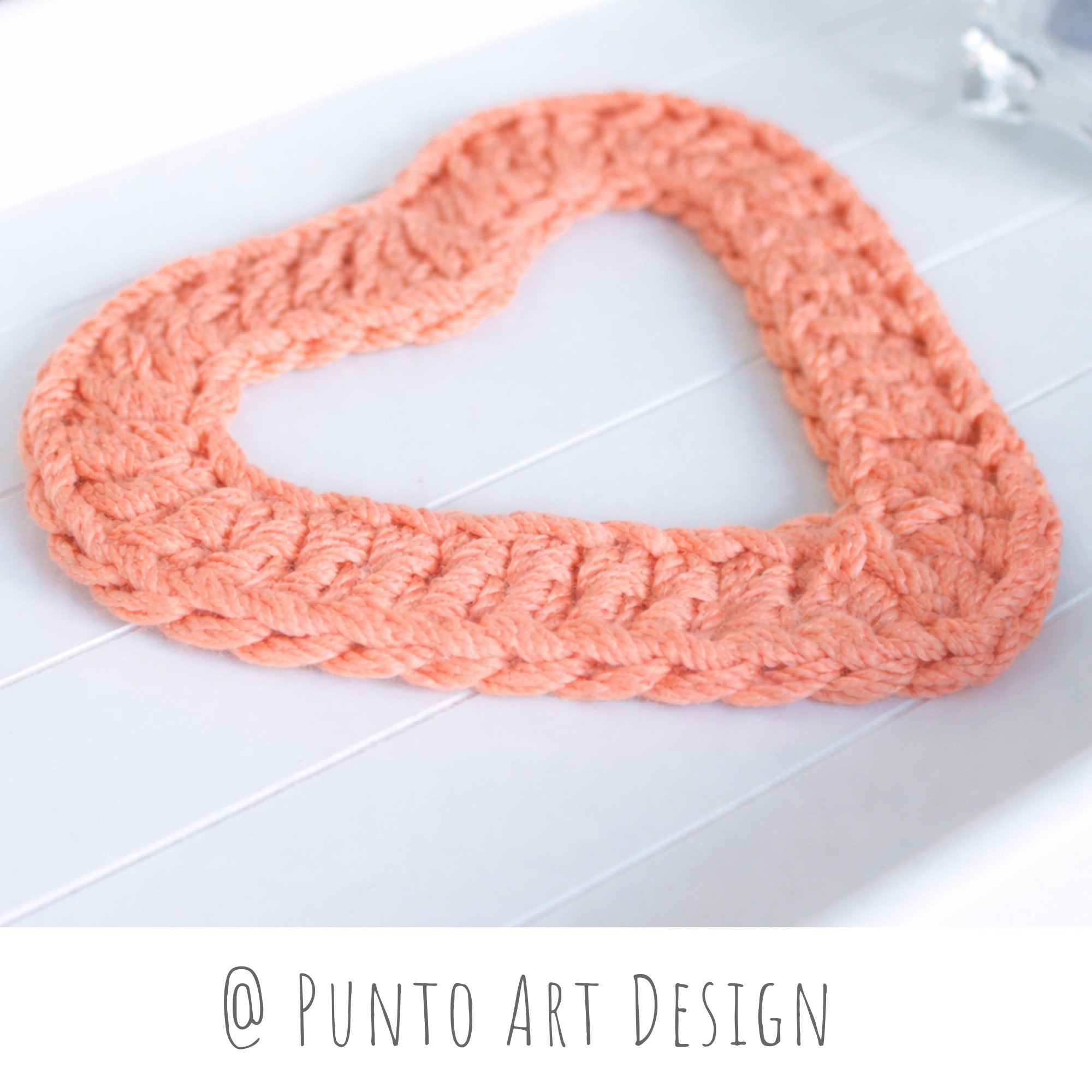 Free Crochet Heart Patterns Collection: Amigurumi, Flat Ornament, Headband, and Sweater Charts by Punto Art Design