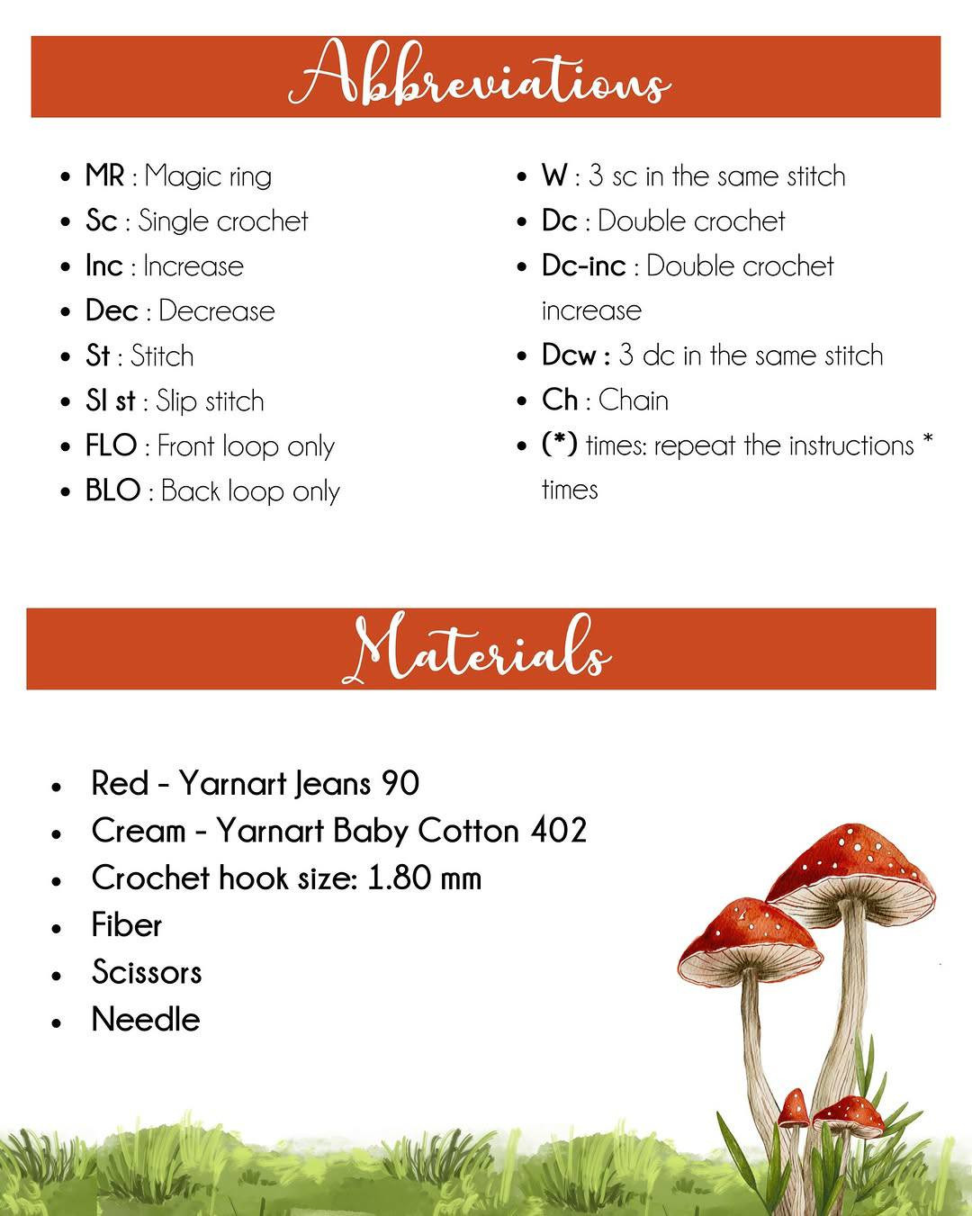 Free Crochet Pattern: Adorable Red Mushroom Bag Charm