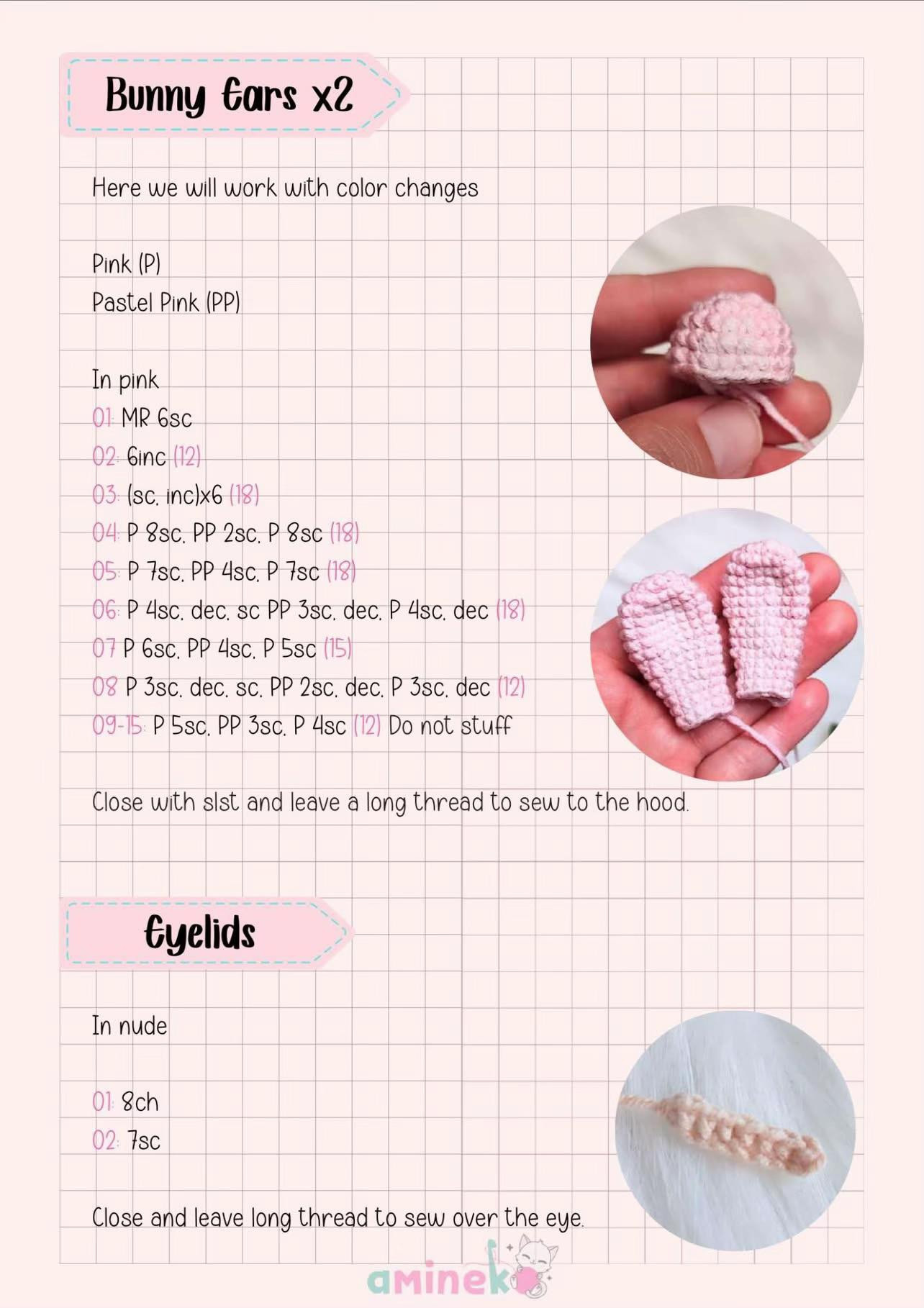 Free Crochet Pattern: Baby Cry x Powerpuff Girls Amigurumi Dolls