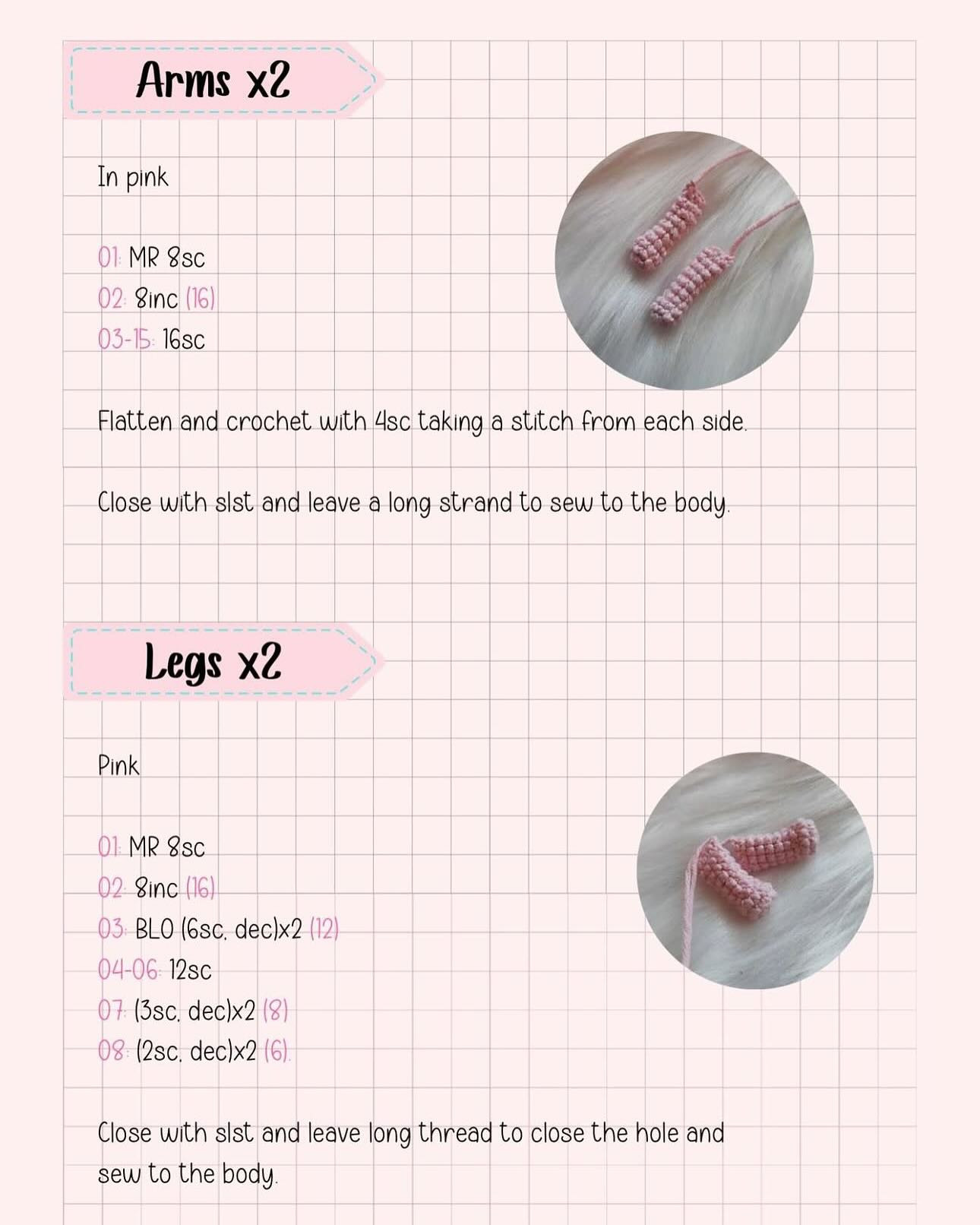 Free Crochet Pattern: Baby Cry x Powerpuff Girls Amigurumi Dolls