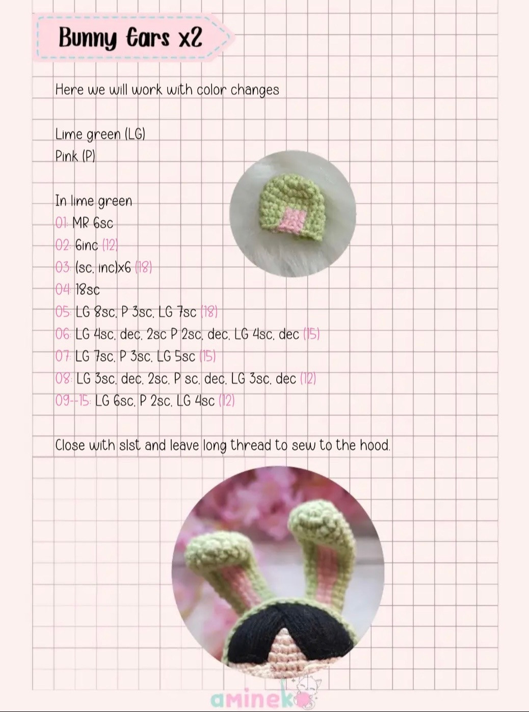 Free Crochet Pattern: Baby Cry x Powerpuff Girls Amigurumi Dolls