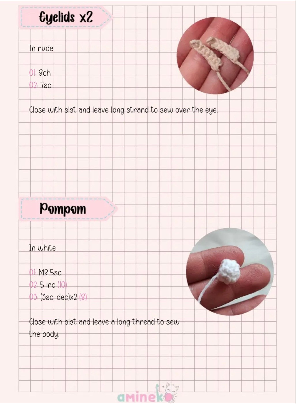 Free Crochet Pattern: Baby Cry x Powerpuff Girls Amigurumi Dolls