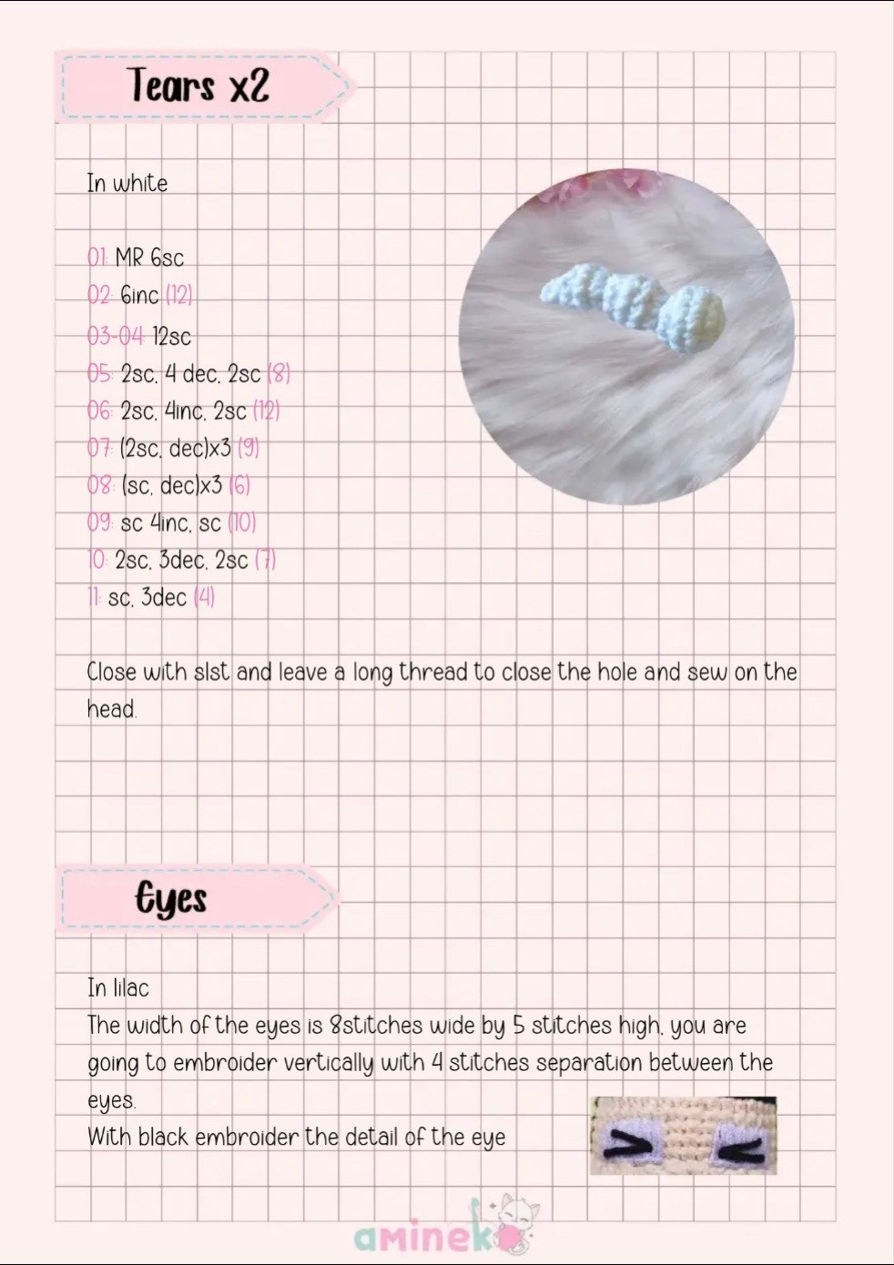 Free Crochet Pattern: Baby Cry x Powerpuff Girls Amigurumi Dolls