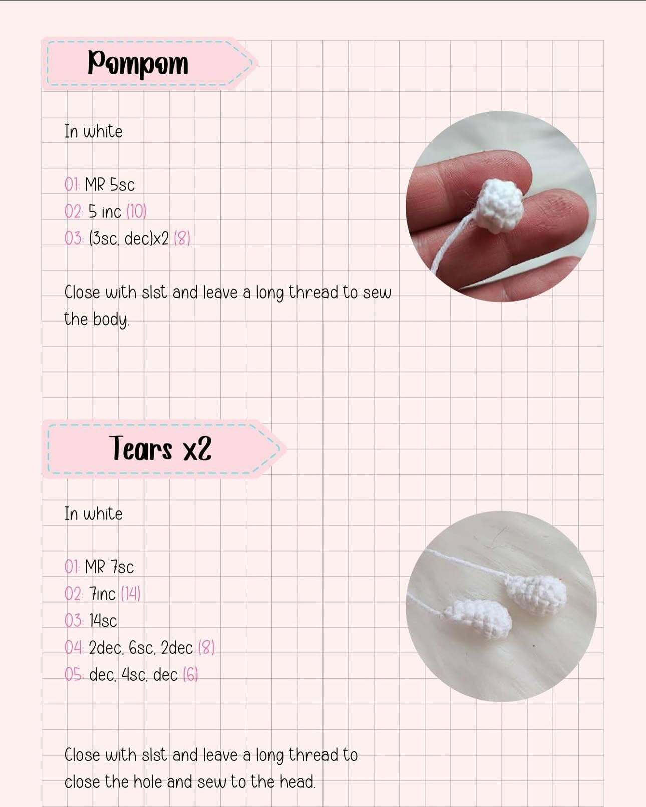 Free Crochet Pattern: Baby Cry x Powerpuff Girls Amigurumi Dolls
