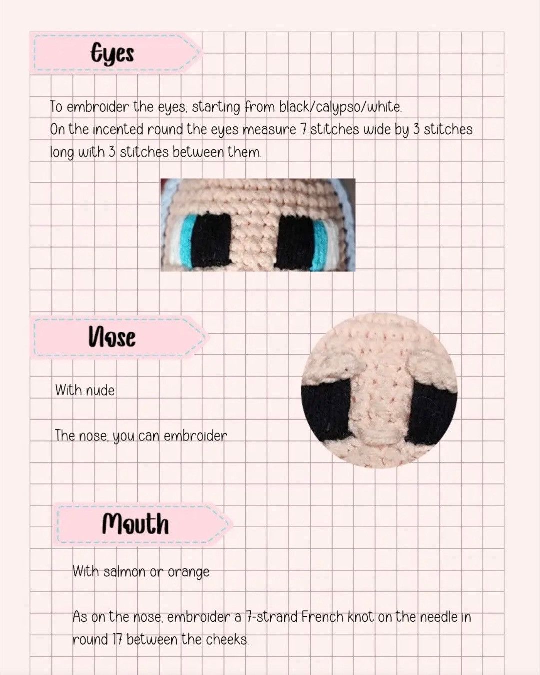 Free Crochet Pattern: Baby Cry x Powerpuff Girls Amigurumi Dolls