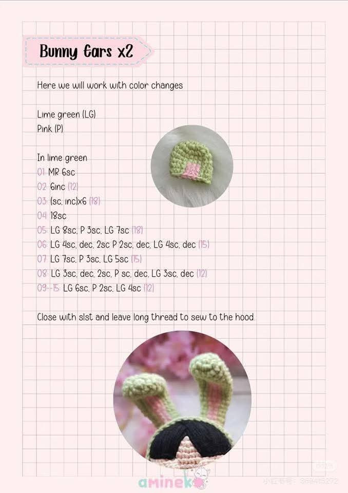 Free Crochet Pattern: Baby Cry x Powerpuff Girls Amigurumi Dolls
