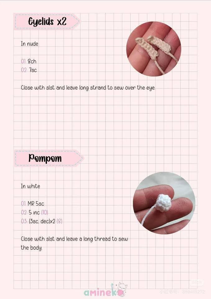 Free Crochet Pattern: Baby Cry x Powerpuff Girls Amigurumi Dolls