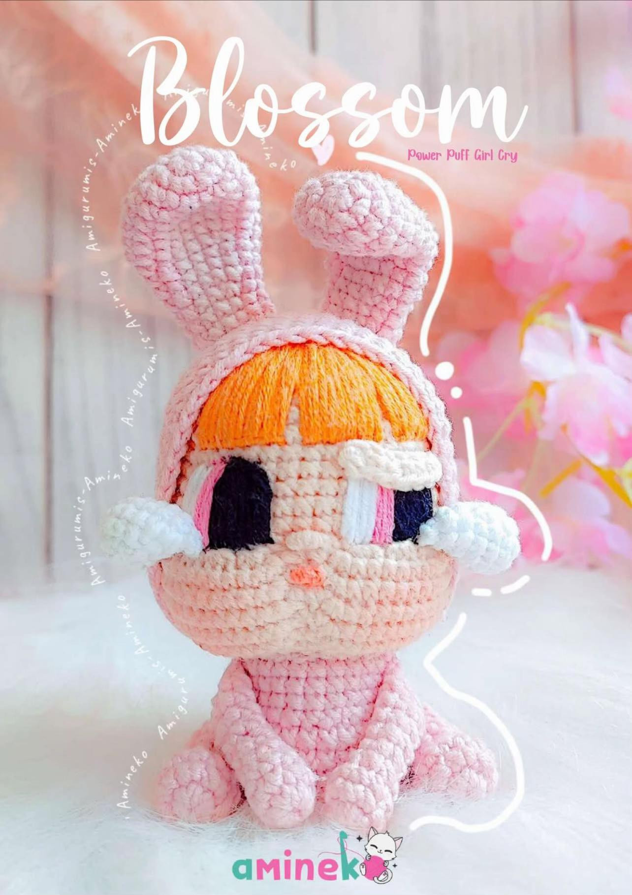 Free Crochet Pattern: Baby Cry x Powerpuff Girls Amigurumi Dolls
