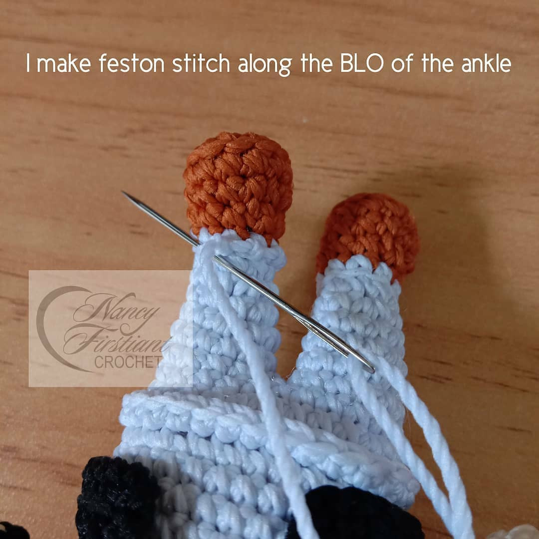 Free Crochet Pattern: BTS Jimin Amigurumi Doll - Head, Body & Legs Instructions