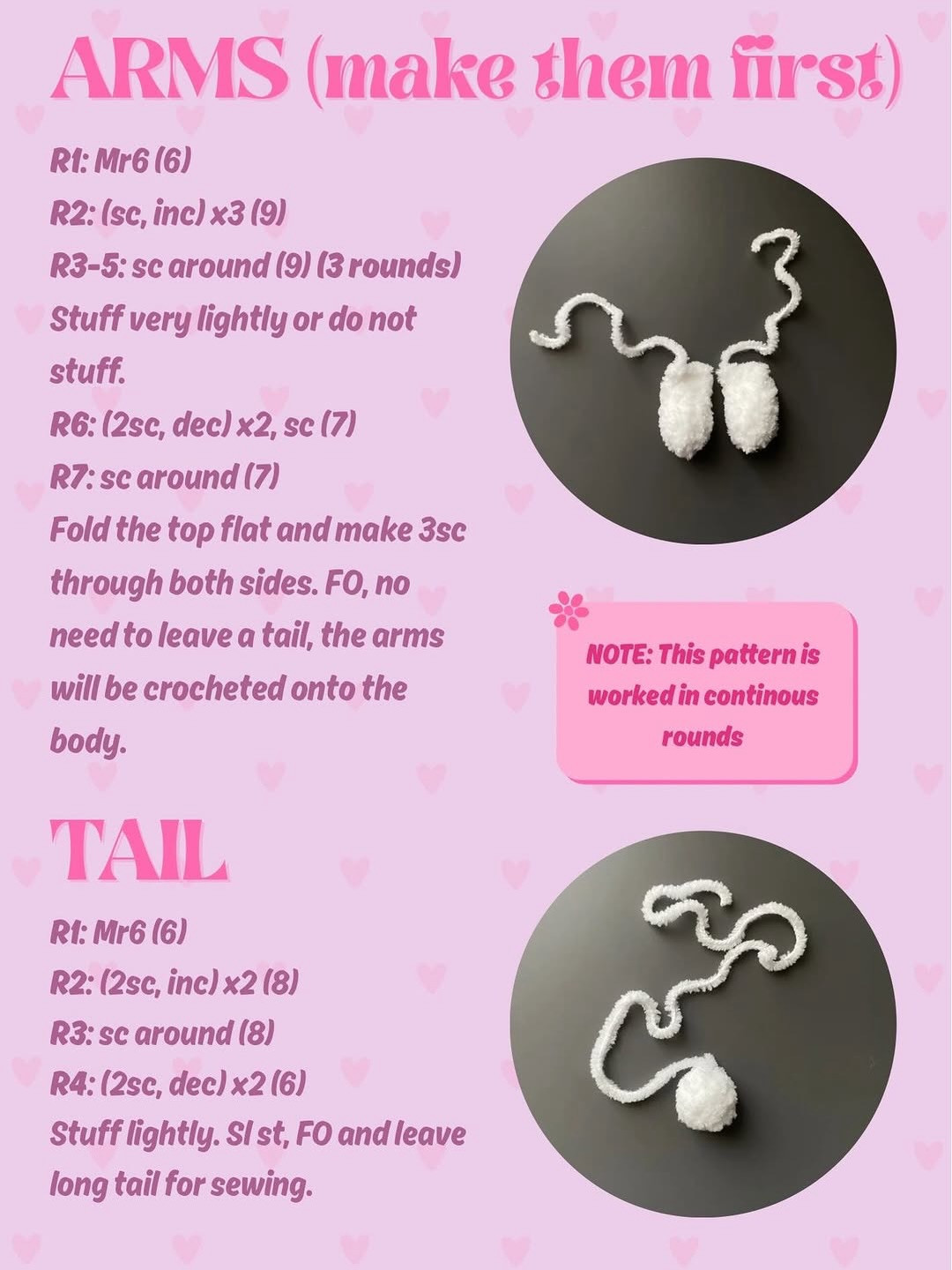 Free Crochet Pattern: Chubby Ballerina Bunny with Pink Dress