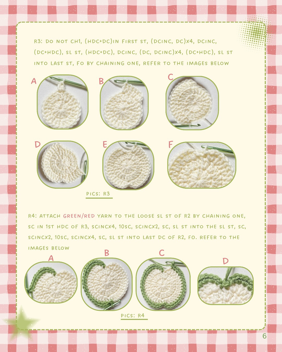 Free Crochet Pattern: Cute Apple Pouch with Red and Green Variations