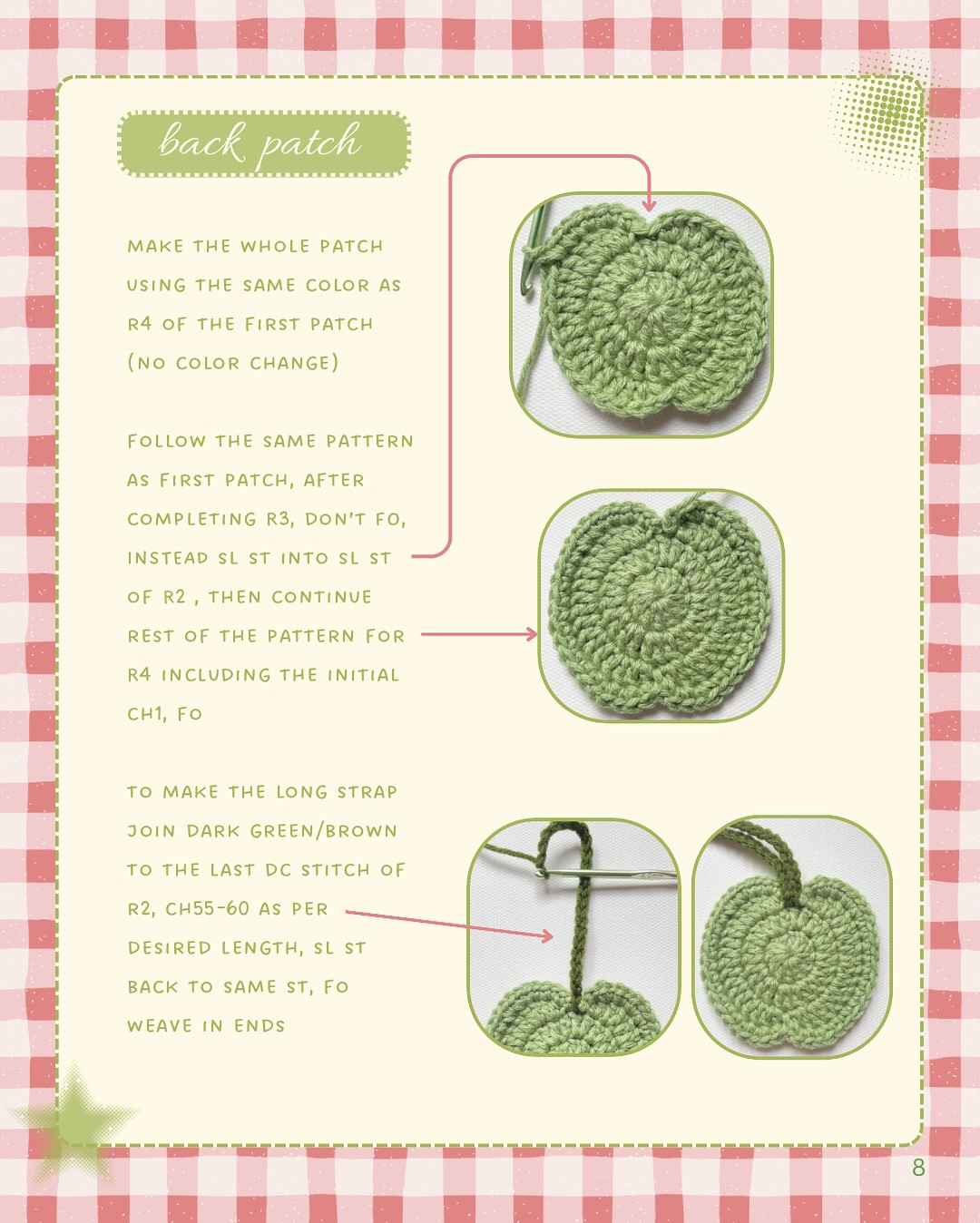 Free Crochet Pattern: Cute Apple Pouch with Red and Green Variations