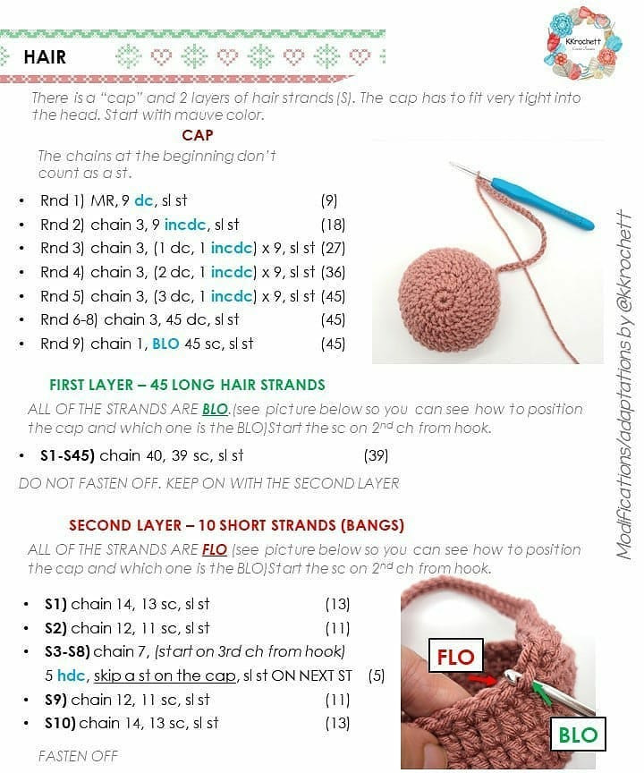 Free Crochet Pattern: Festive Christmas Amigurumi Doll with Red Dress and Santa Hat