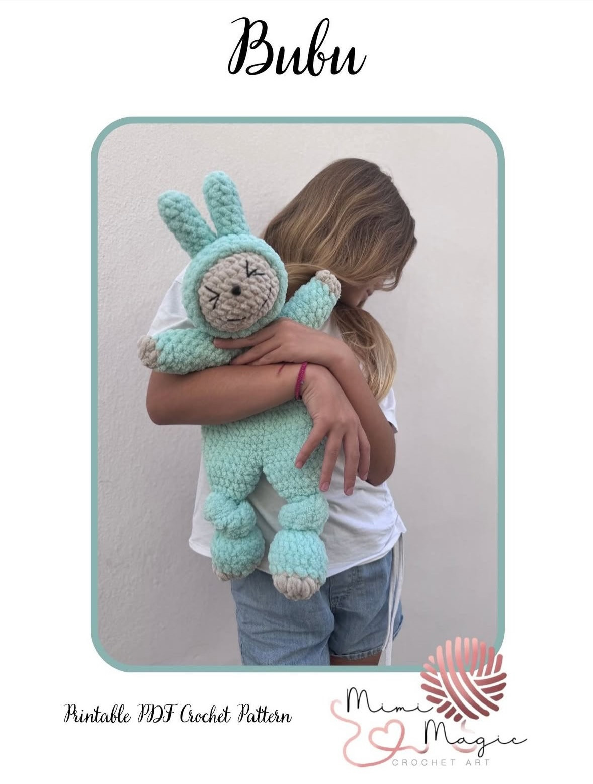Free Crochet Pattern for Bubu Snuggler Doll by Mimi Magic Art