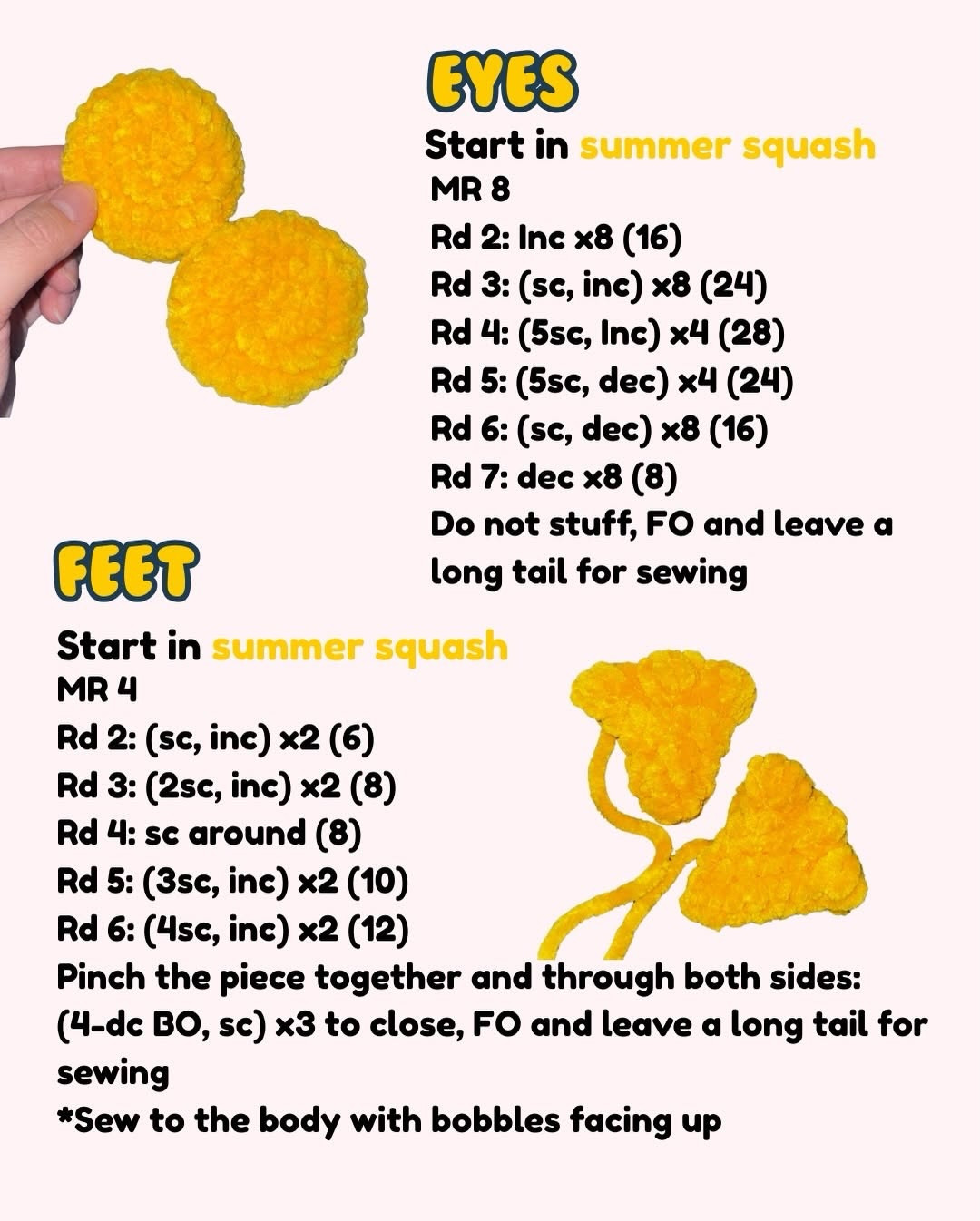 Free Crochet Pattern for Chattybird Amigurumi by Comfort Loops with Color Guide and Instructions