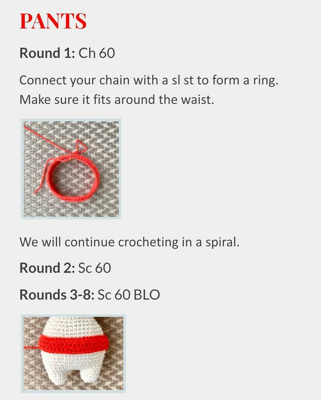 Free Crochet Pattern for Cute Christmas Santa Amigurumi Doll with Red Hat and Gifts