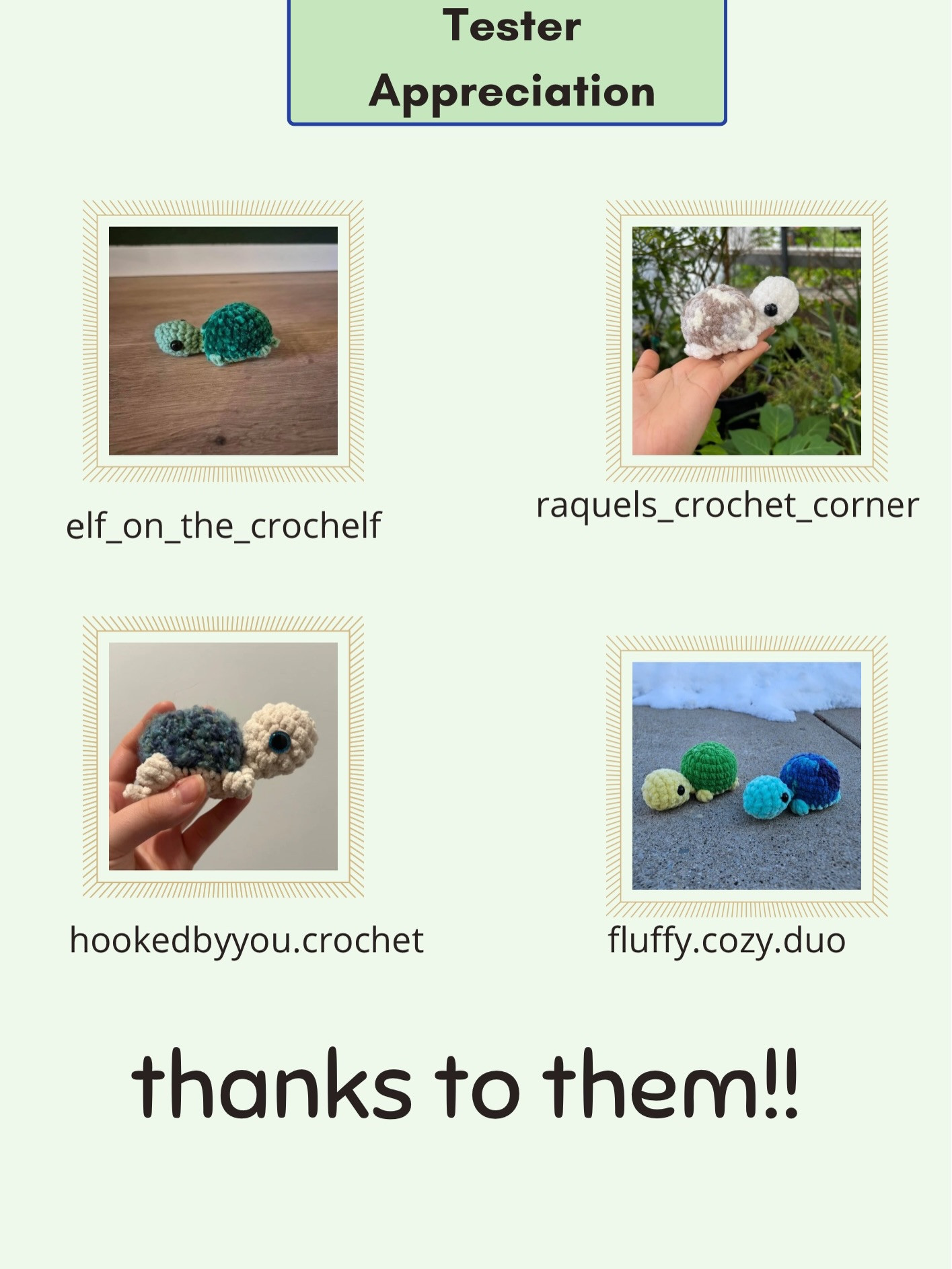 Free Crochet Pattern for Cute Chunky Turtle Amigurumi with Bobble Stitch Shell