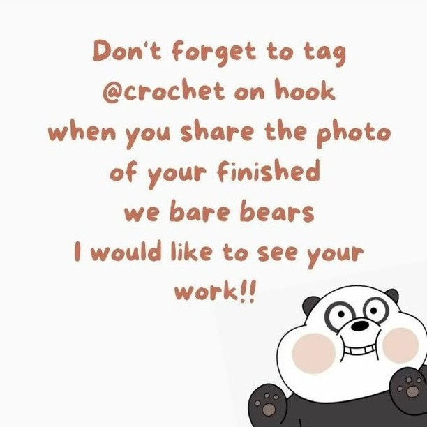 Free Crochet Pattern for Cute Mini Bears: Grizzly, Panda, and Ice Bear Amigurumi Keychains