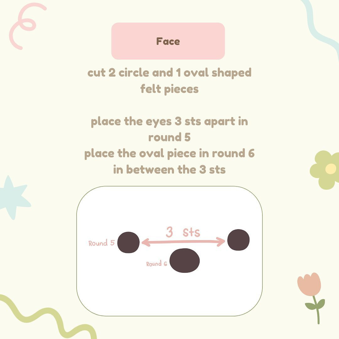 Free Crochet Pattern for Love Shirokuma Amigurumi Bear with Pink Heart