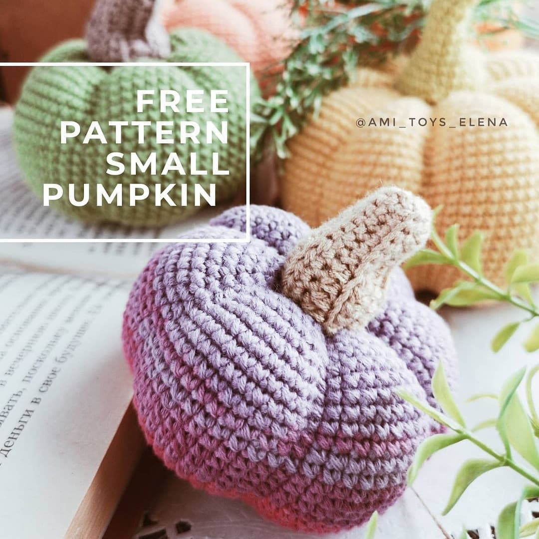 Free Crochet Pattern for Small Pumpkin with Detailed Instructions