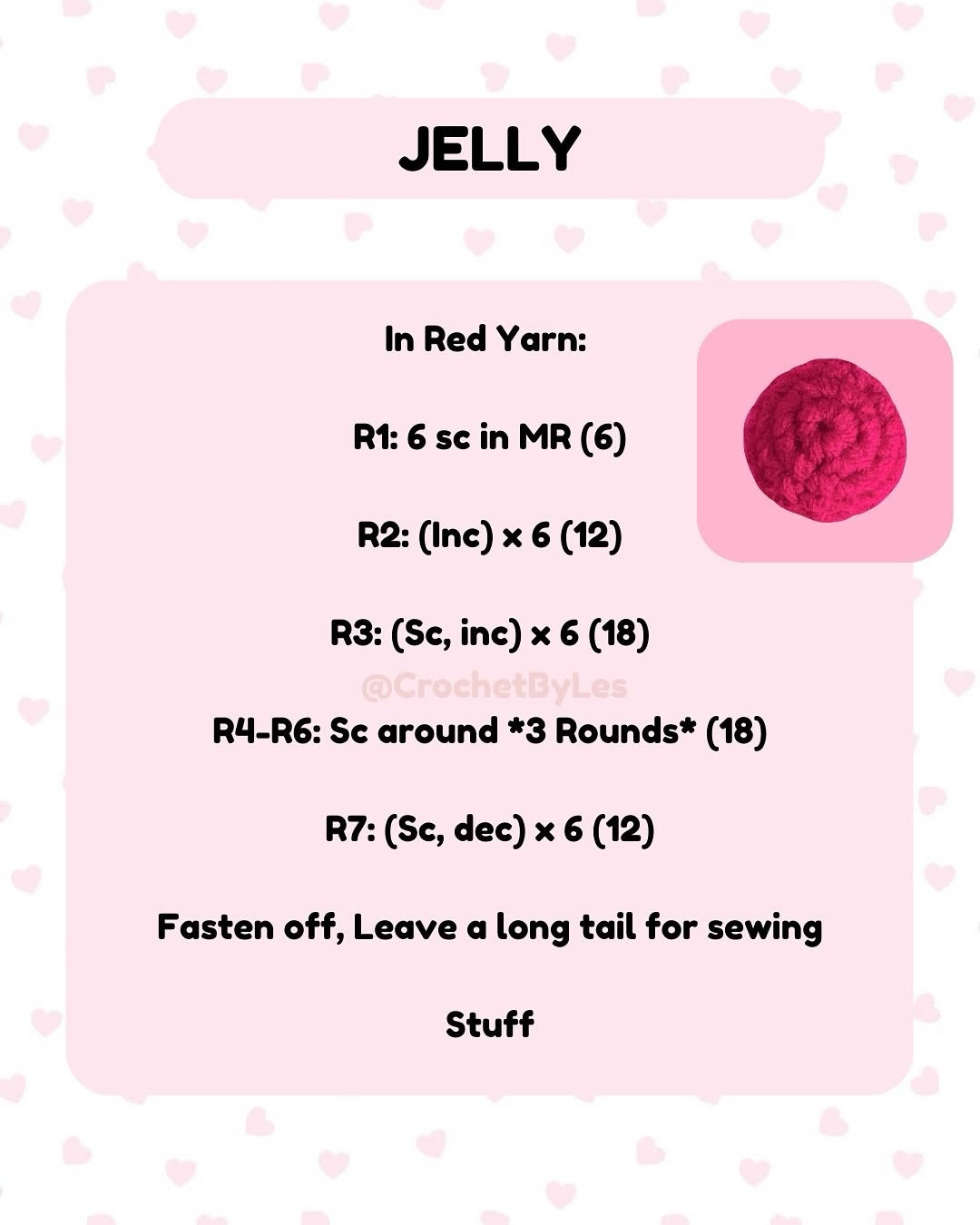Free Crochet Pattern for Sponch Jellycat: Cute Flower Cookie Amigurumi Doll with Instructions and Materials