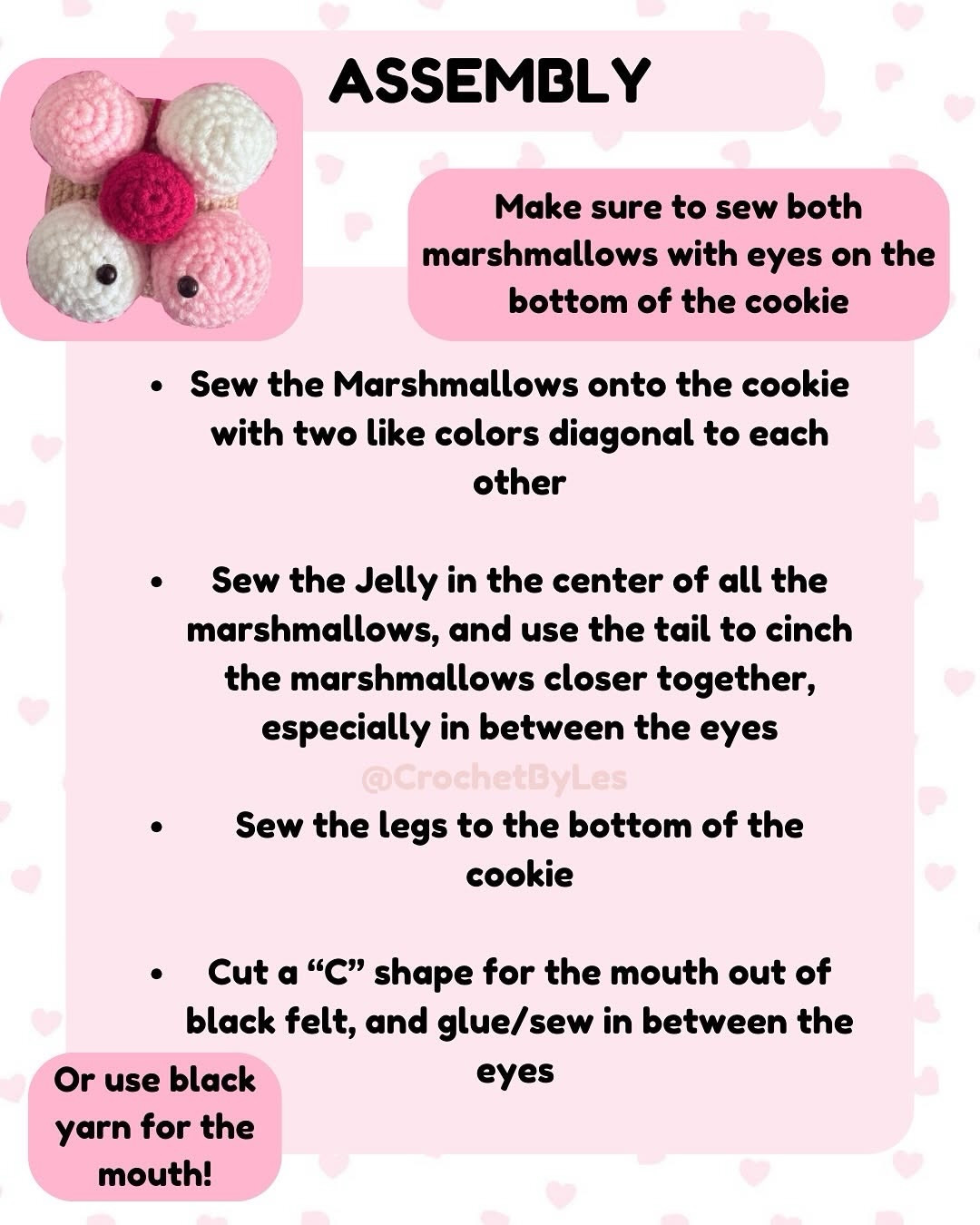 Free Crochet Pattern for Sponch Jellycat: Cute Flower Cookie Amigurumi Doll with Instructions and Materials