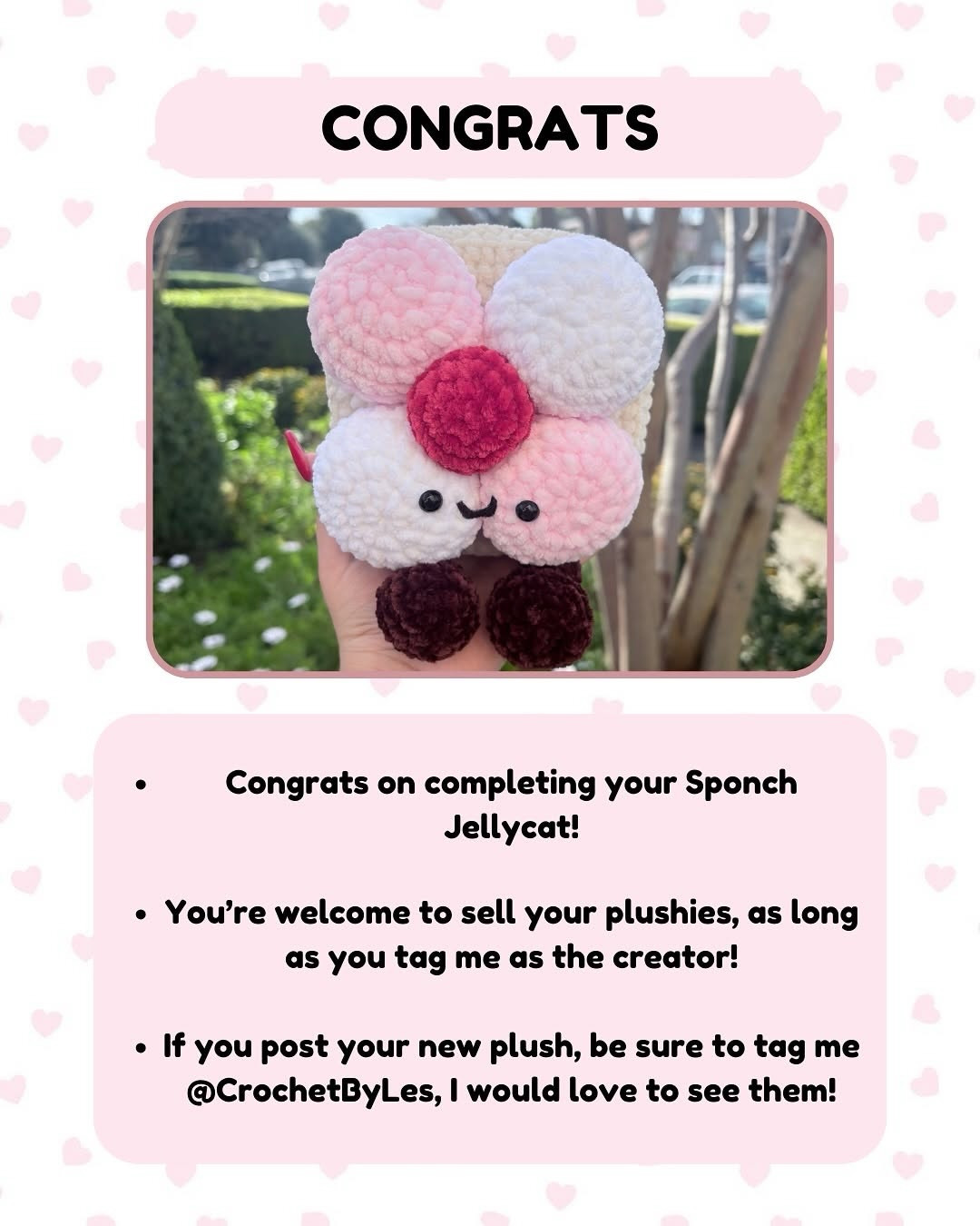 Free Crochet Pattern for Sponch Jellycat: Cute Flower Cookie Amigurumi Doll with Instructions and Materials