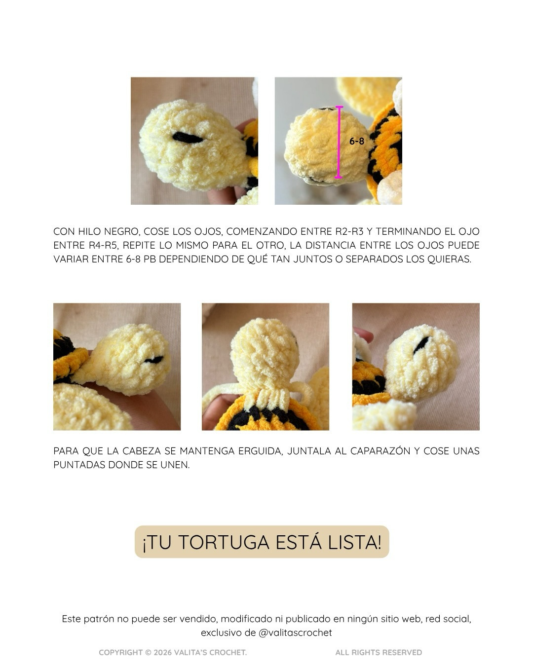 Free Crochet Pattern for Torturamo: A Cute Personalized Turtle Amigurumi with Detailed Instructions and Materials