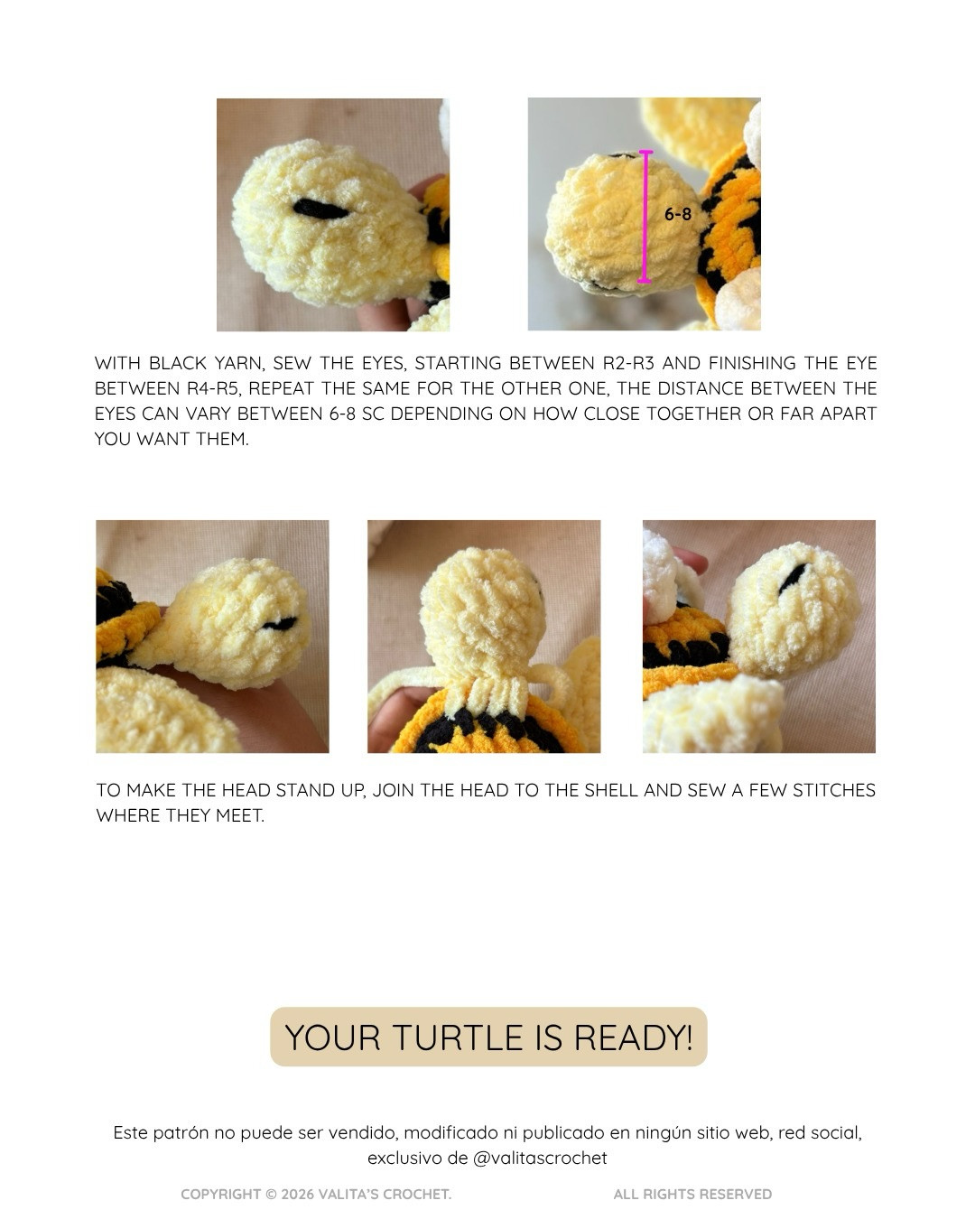Free Crochet Pattern for Torturamo: A Cute Personalized Turtle Amigurumi with Detailed Instructions and Materials