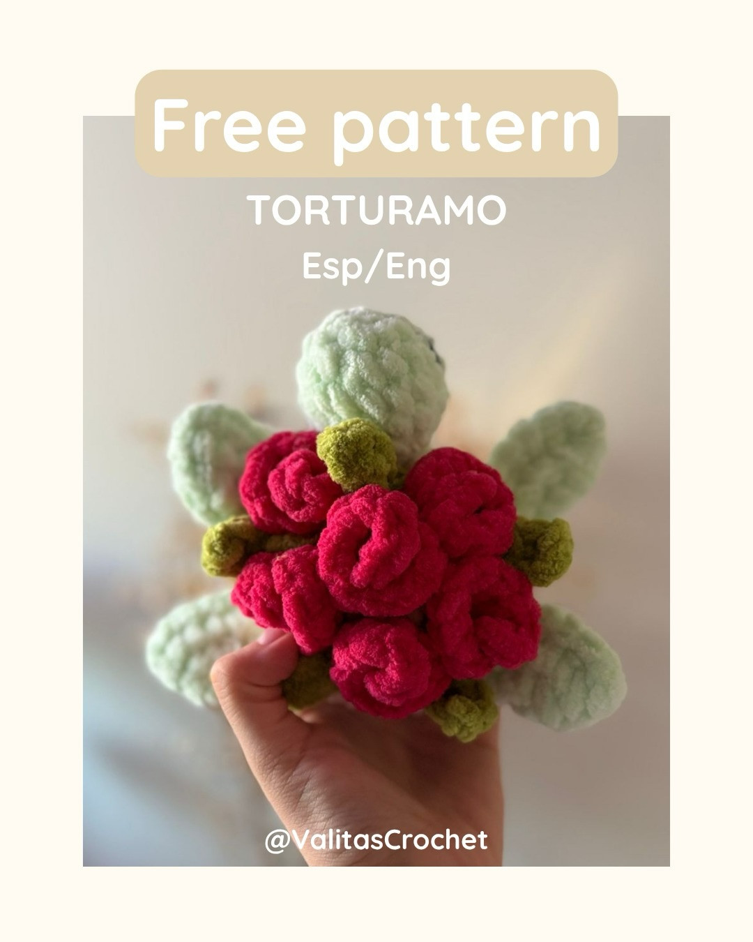 Free Crochet Pattern for Torturamo: A Cute Personalized Turtle Amigurumi with Detailed Instructions and Materials