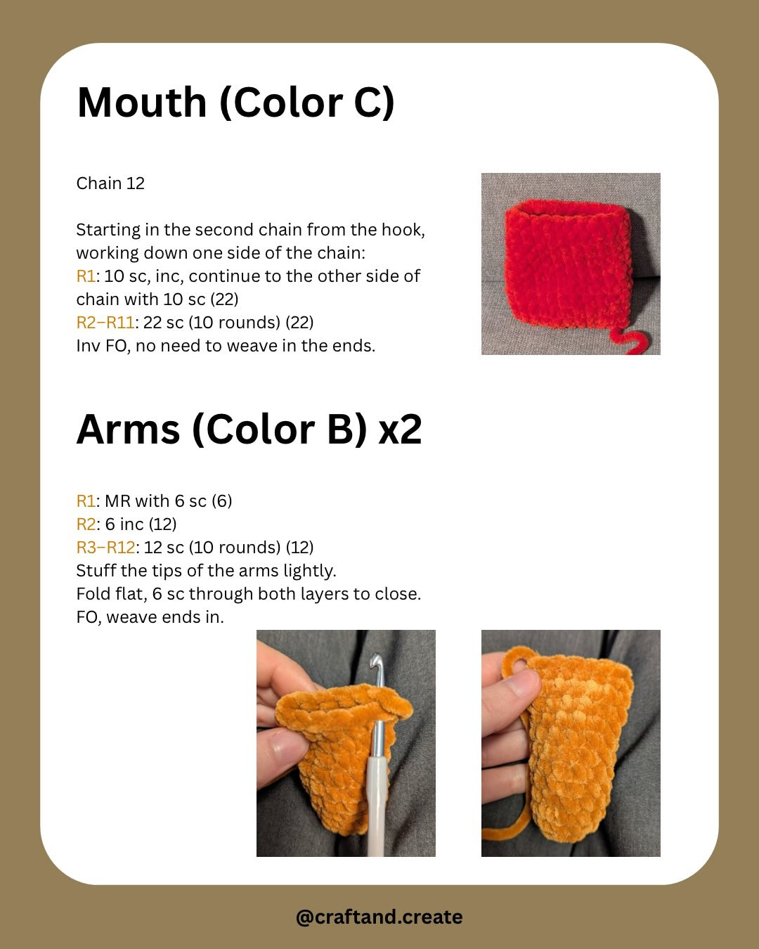Free Crochet Pattern for Worry Monster Amigurumi Doll