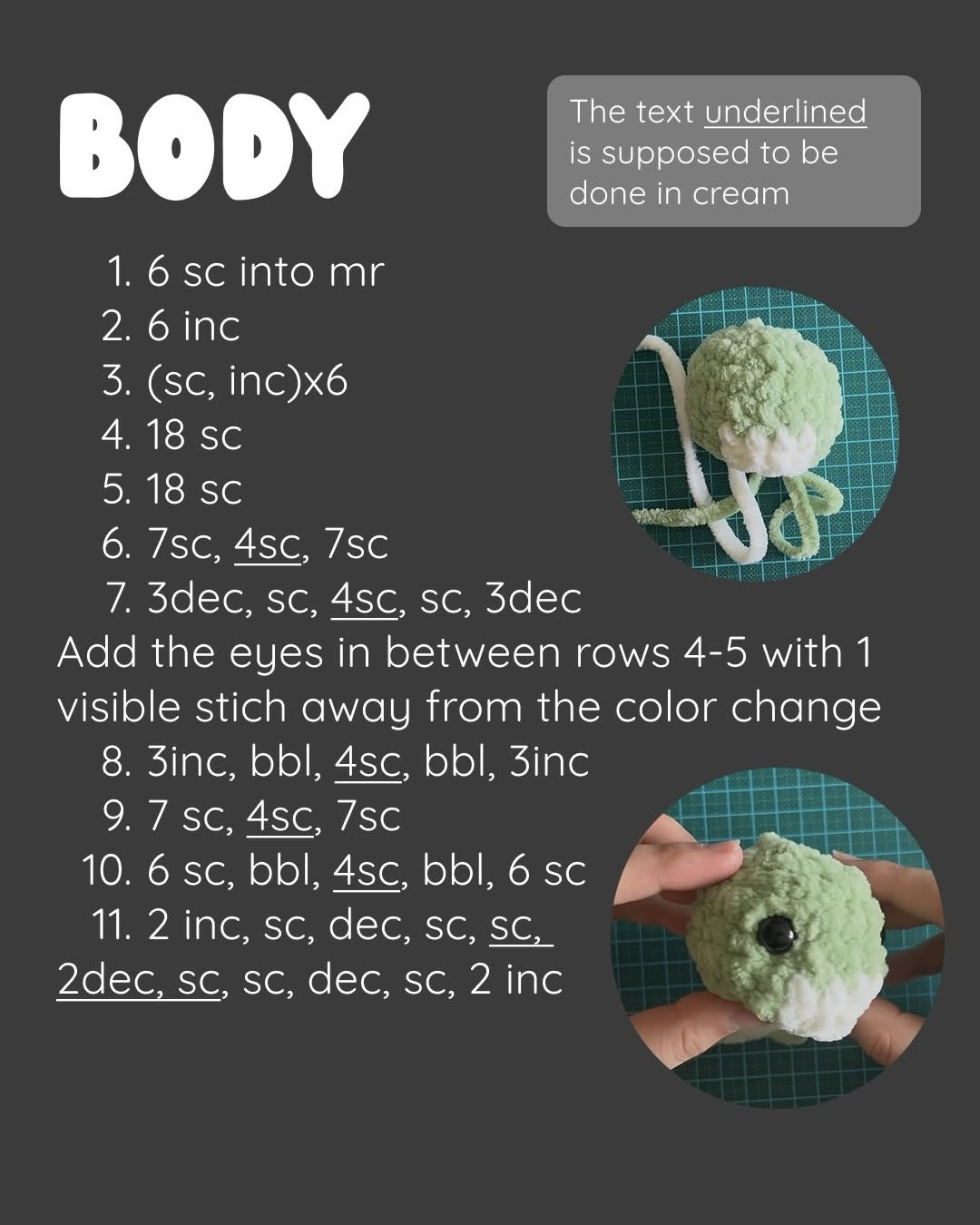 Free Crochet Pattern: Hollow Worm Amigurumi by Lilstarpurr
