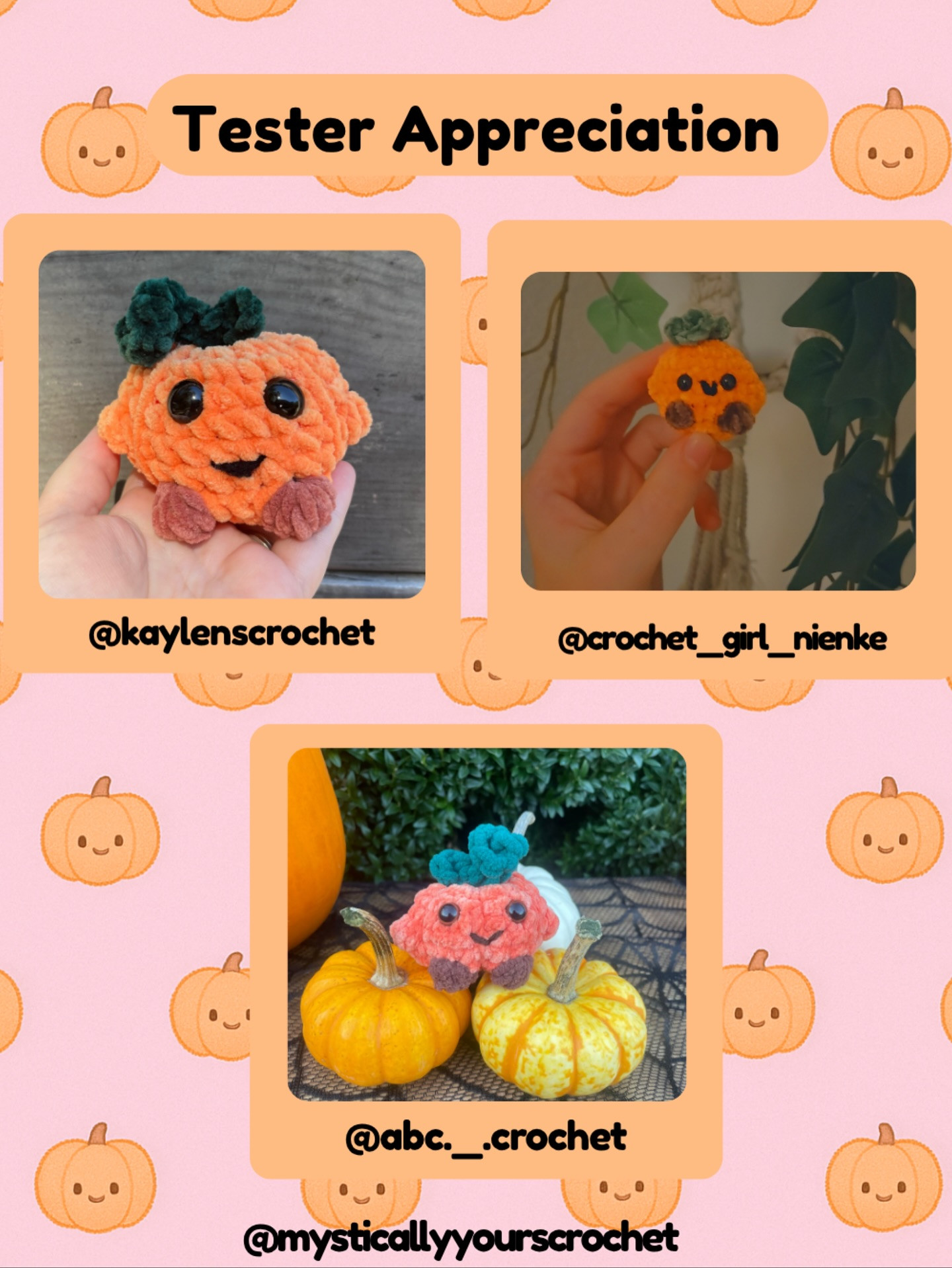 Free Crochet Pattern: Lil Pumpkin Amigurumi - Cute Orange Plushie with Green Vine and Safety Eyes
