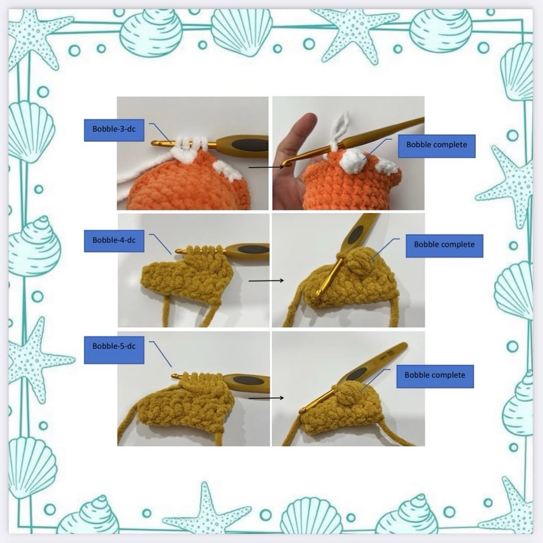 Free Crochet Pattern Series Part 2: Cute Mini Jellyfish Amigurumi Keychains