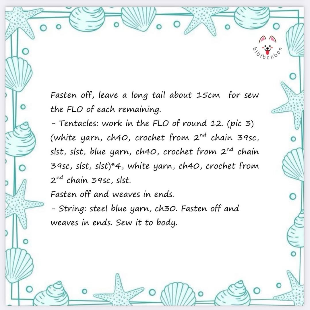 Free Crochet Pattern Series Part 2: Cute Mini Jellyfish Amigurumi Keychains