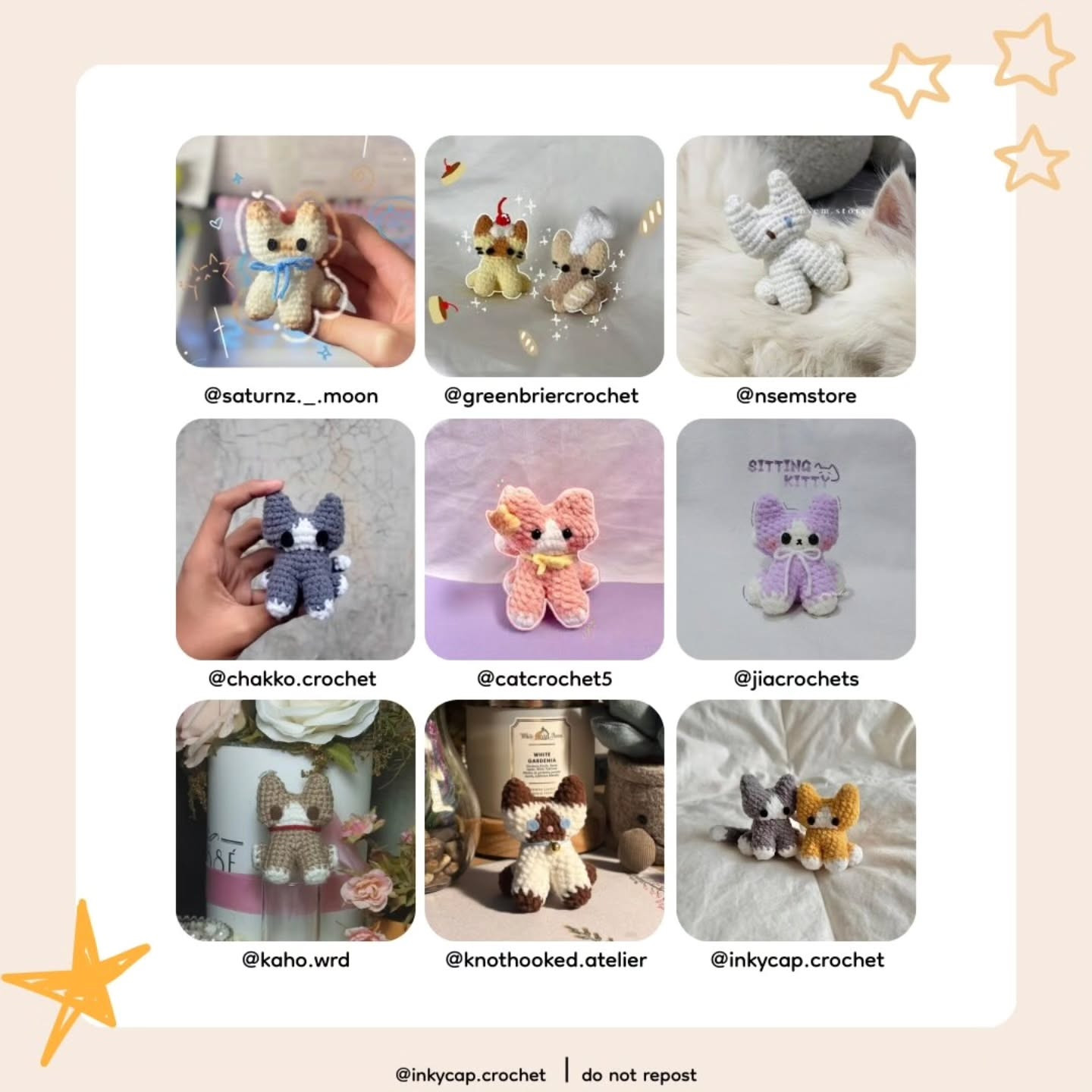 Free Crochet Pattern: Sitting Kitten Amigurumi - Beginner Friendly Chenille Yarn Tutorial